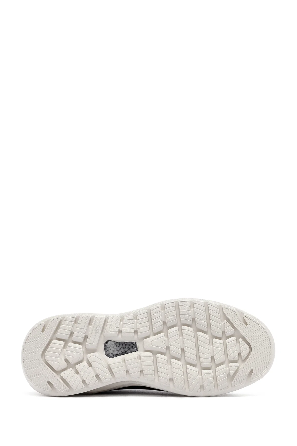 Erkek Siyah Bağcıklı Kalın Tabanlı Deri Sneaker - Image 4