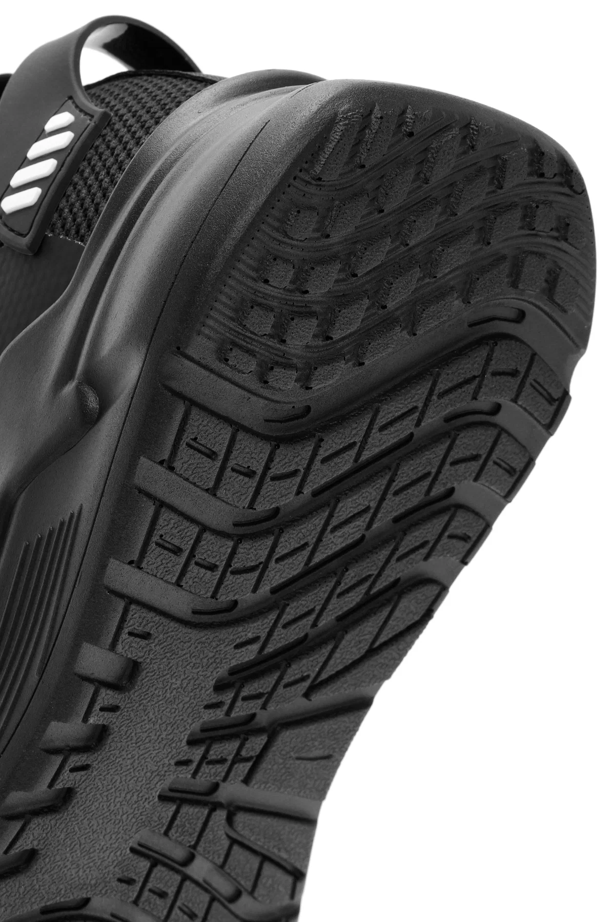 Erkek Siyah Bağcıklı Kumaş Sneaker - Image 8