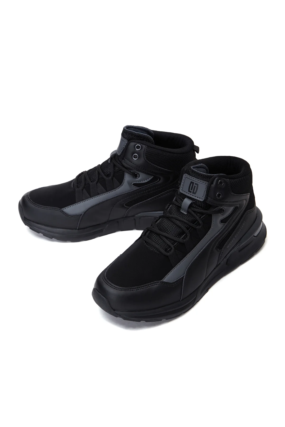 Erkek Siyah Bilekli Sneaker - Image 6