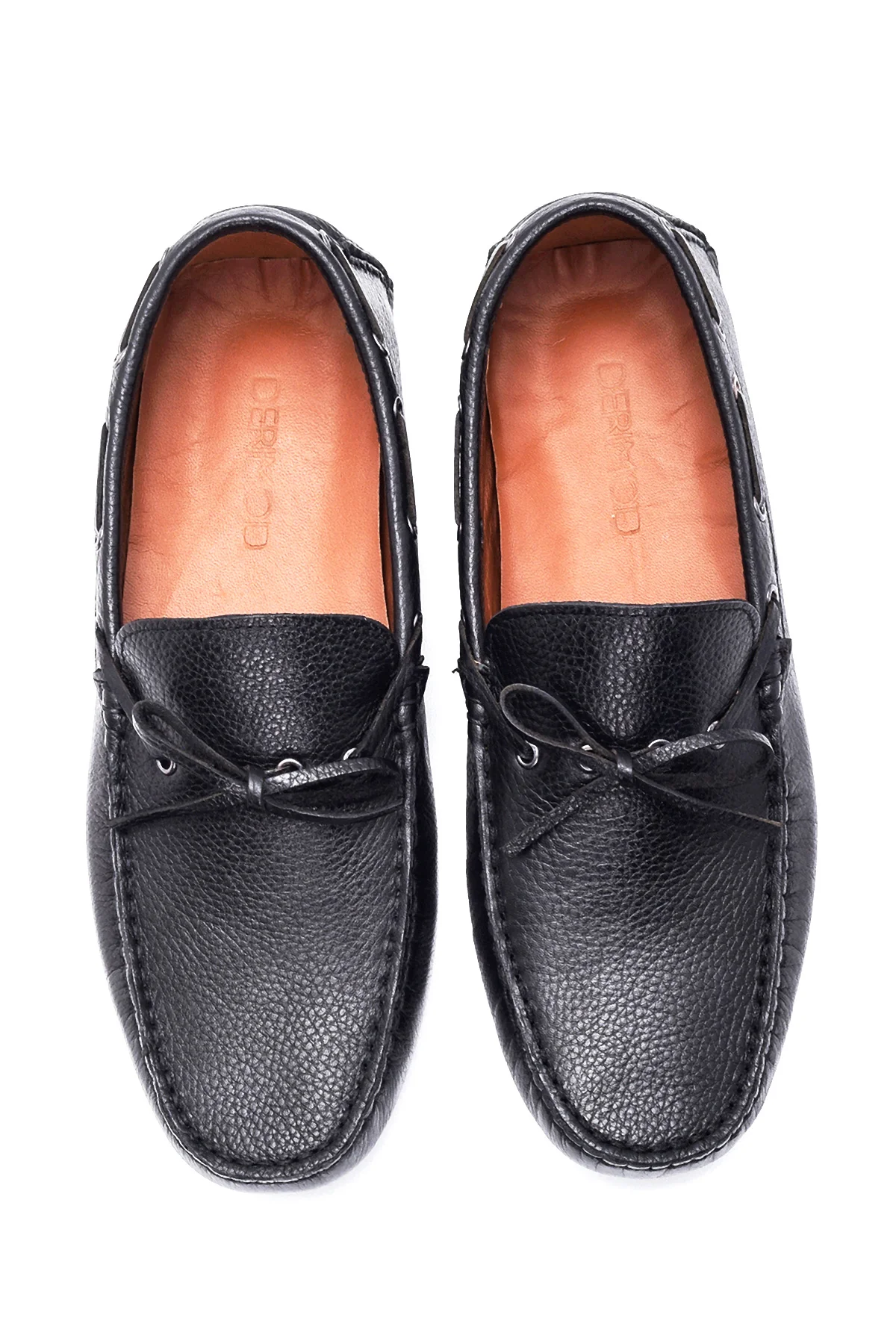 Erkek Siyah Deri Casual Loafer - Image 7