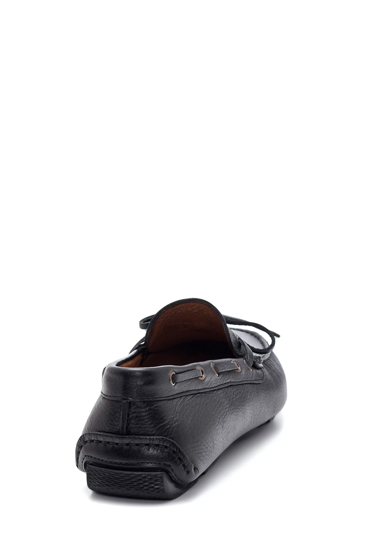Erkek Siyah Deri Casual Loafer - Image 5