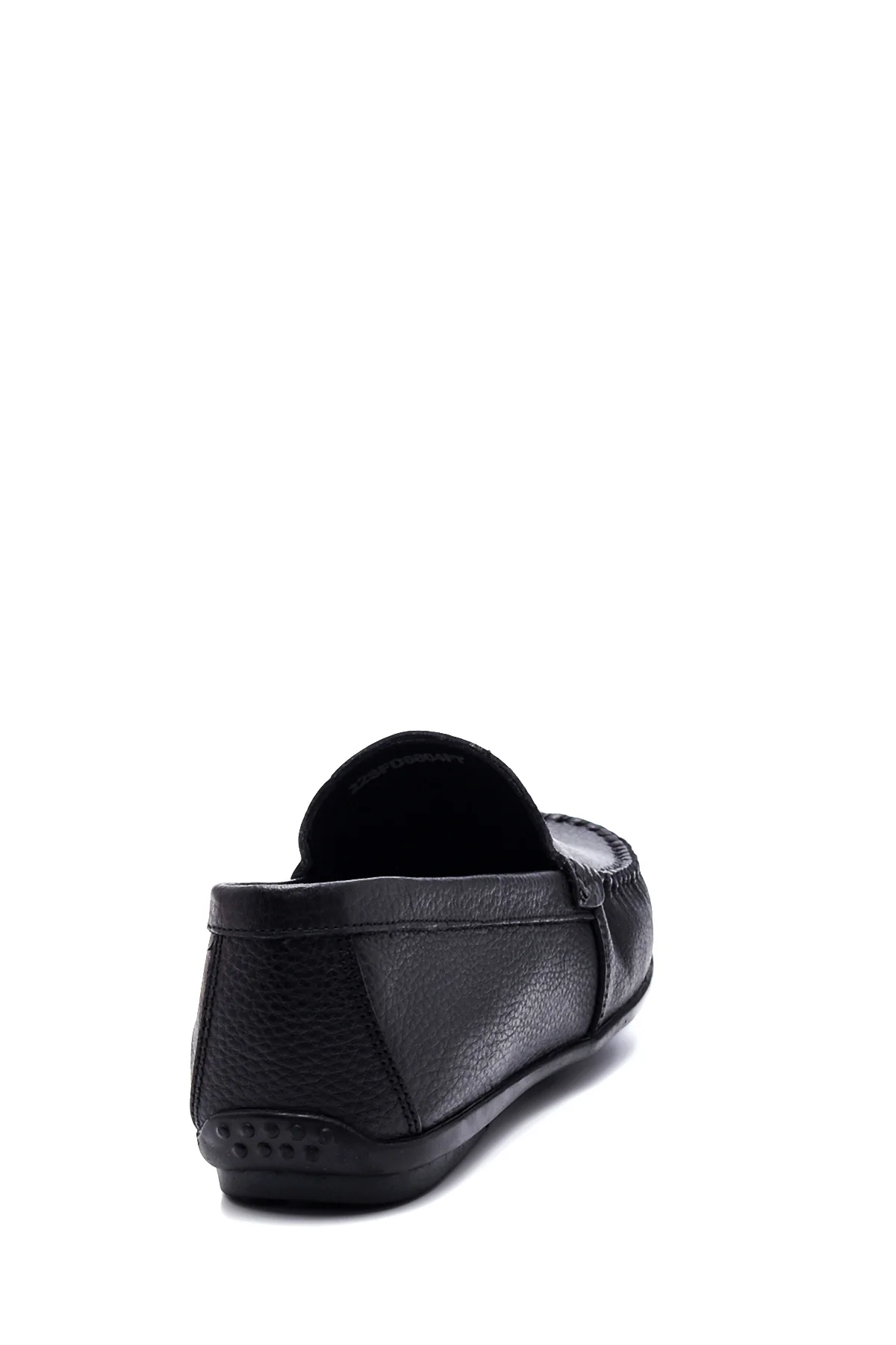 Erkek Siyah Deri Casual Loafer - Image 5