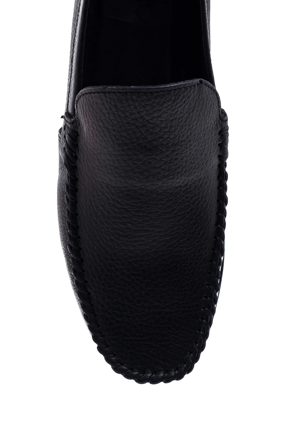 Erkek Siyah Deri Casual Loafer - Image 6