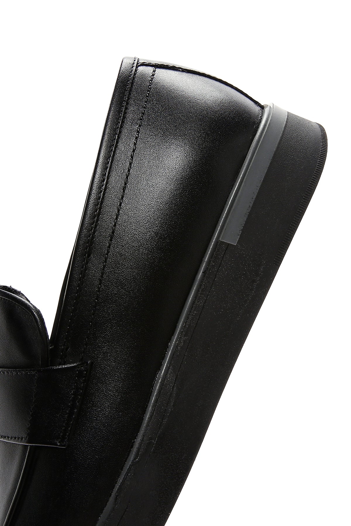 Erkek Siyah Deri Casual Loafer - Image 8