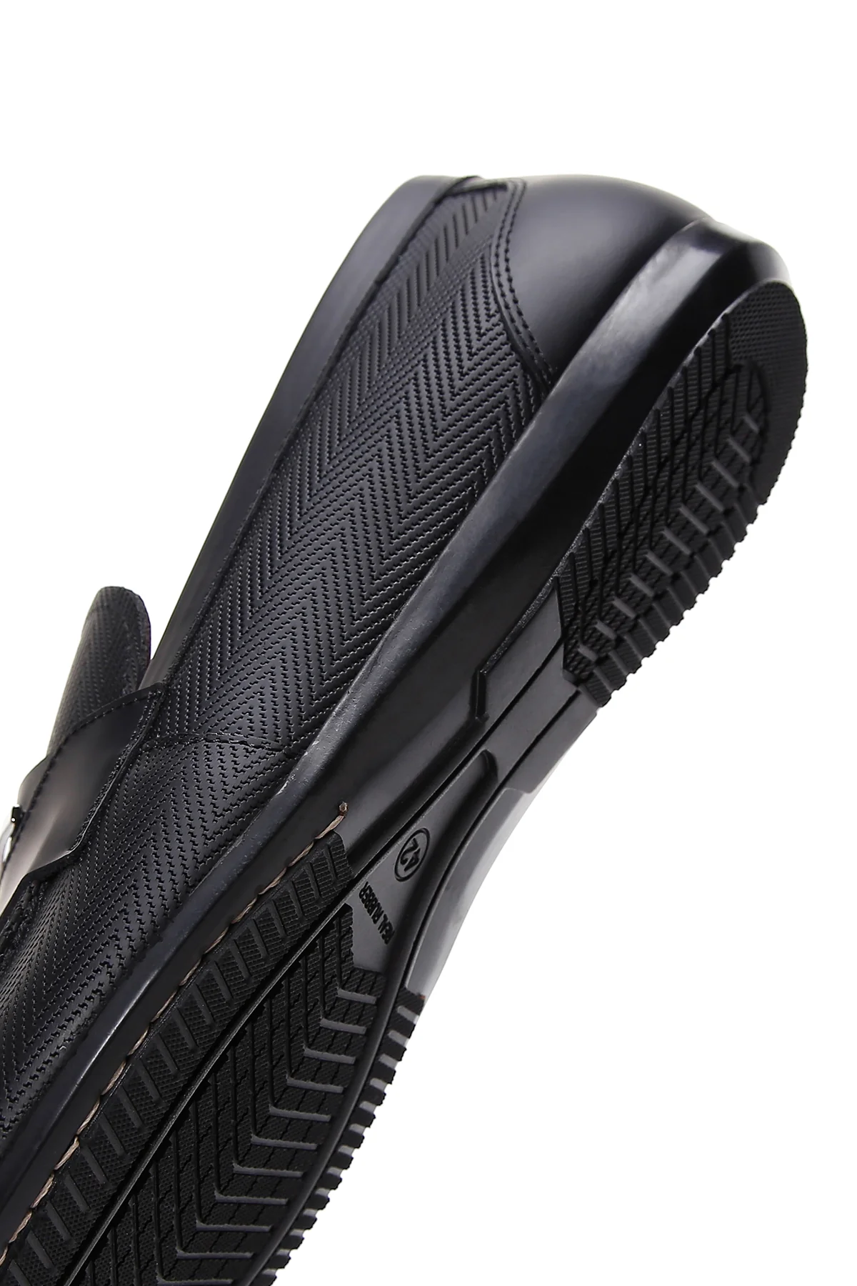 Erkek Siyah Deri Casual Loafer - Image 7
