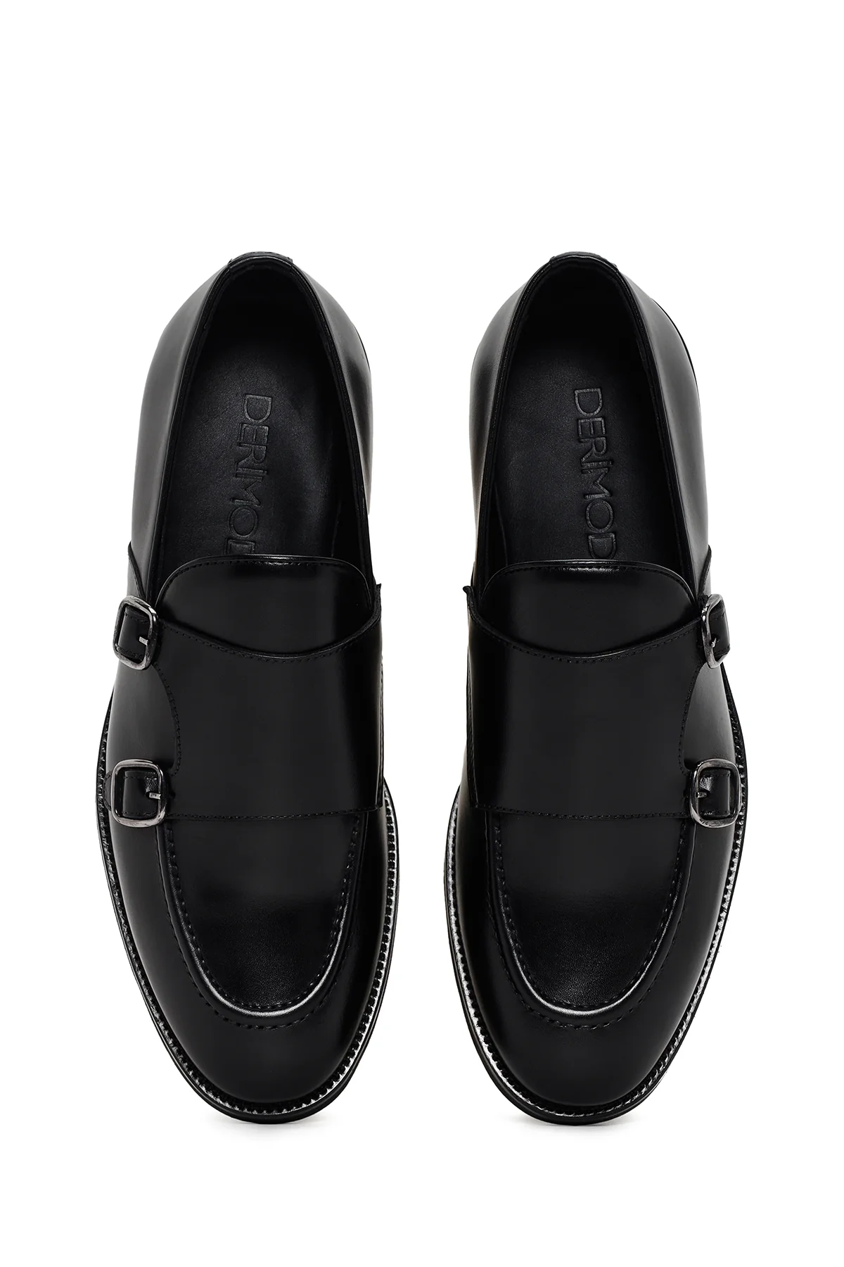 Erkek Siyah Deri Casual Loafer - Image 6