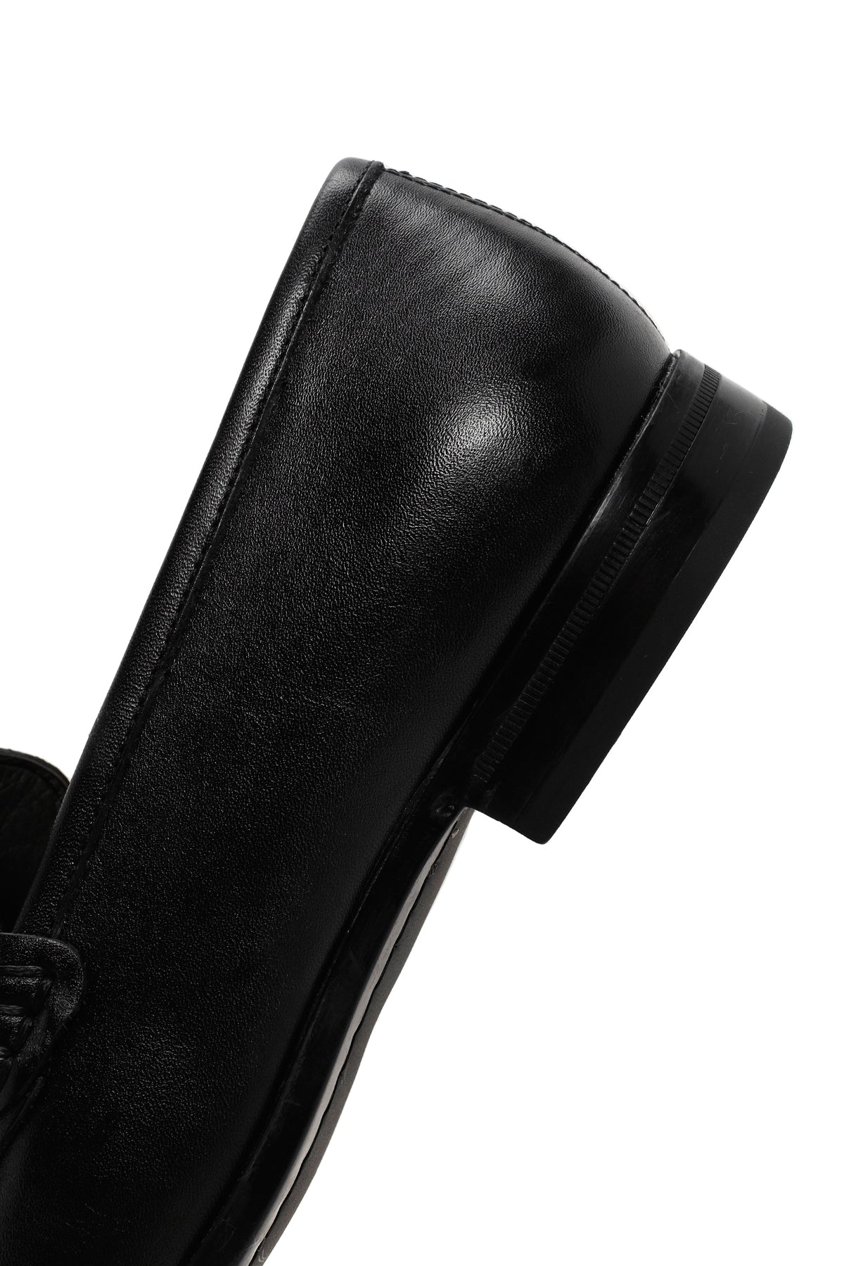 Erkek Siyah Deri Casual Loafer - Image 7