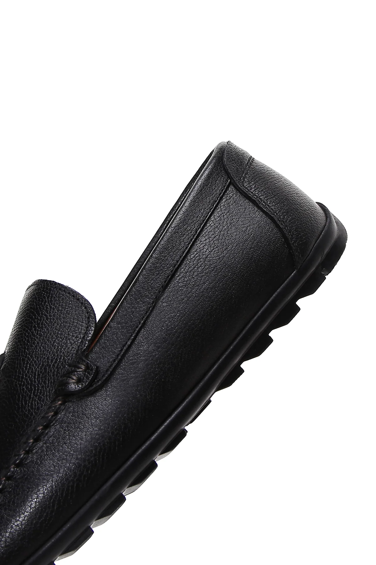 Erkek Siyah Deri Casual Loafer - Image 7