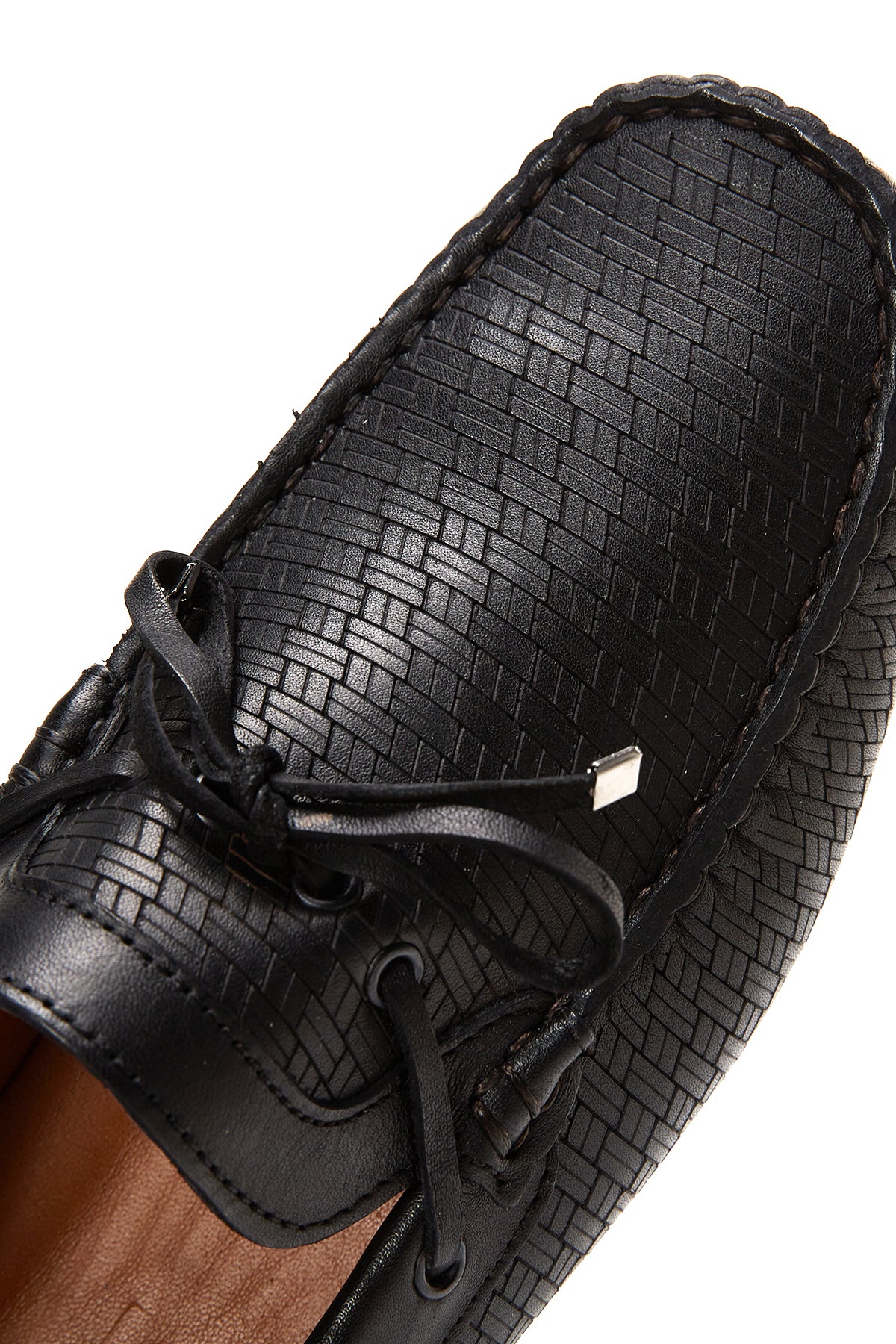 Erkek Siyah Deri Casual Loafer - Image 8