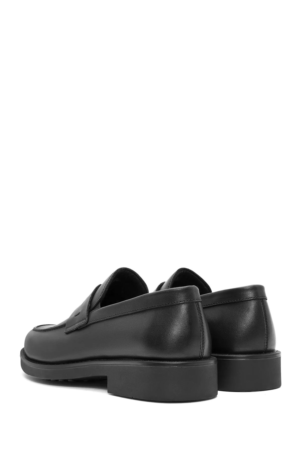 Erkek Siyah Deri Casual Loafer - Image 5