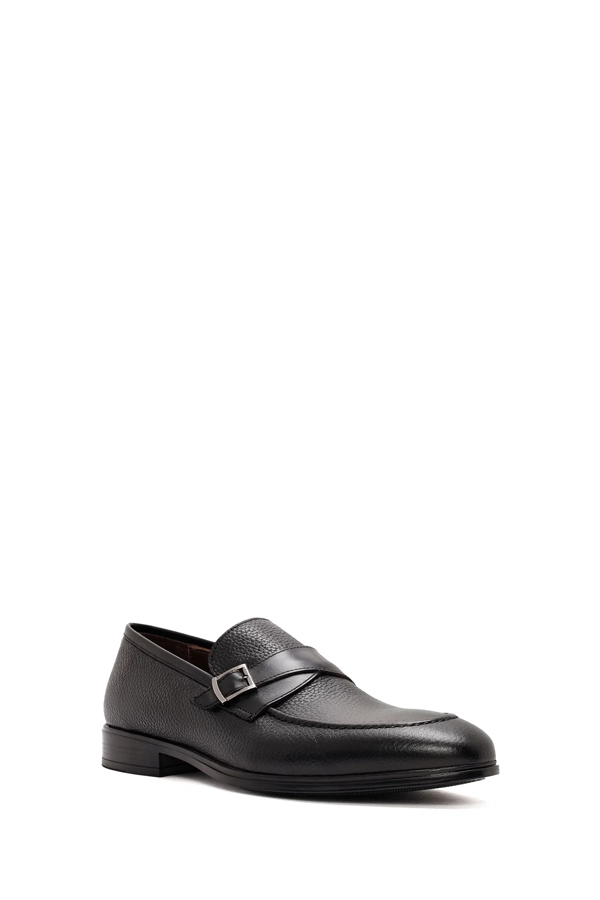 Erkek Siyah Deri Casual Loafer - Image 6