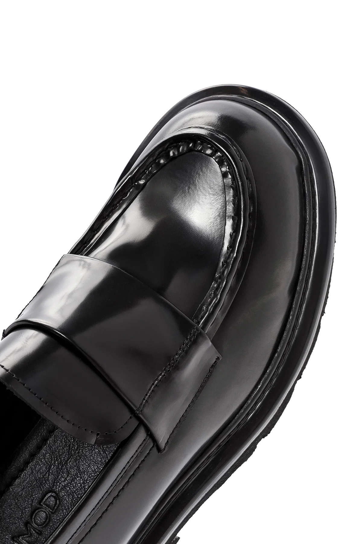 Erkek Siyah Deri Casual Loafer - Image 9