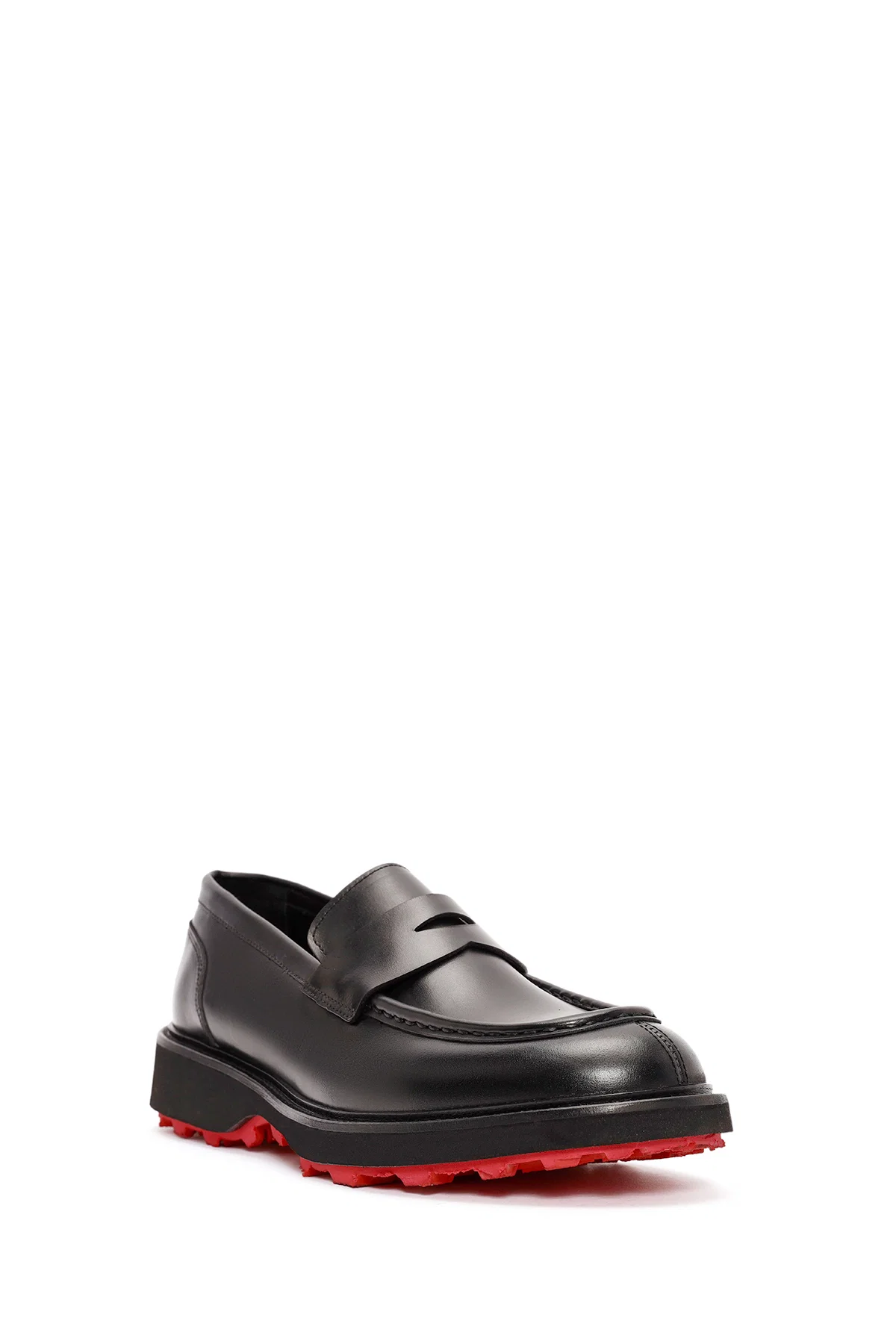 Erkek Siyah Deri Casual Loafer - Image 6