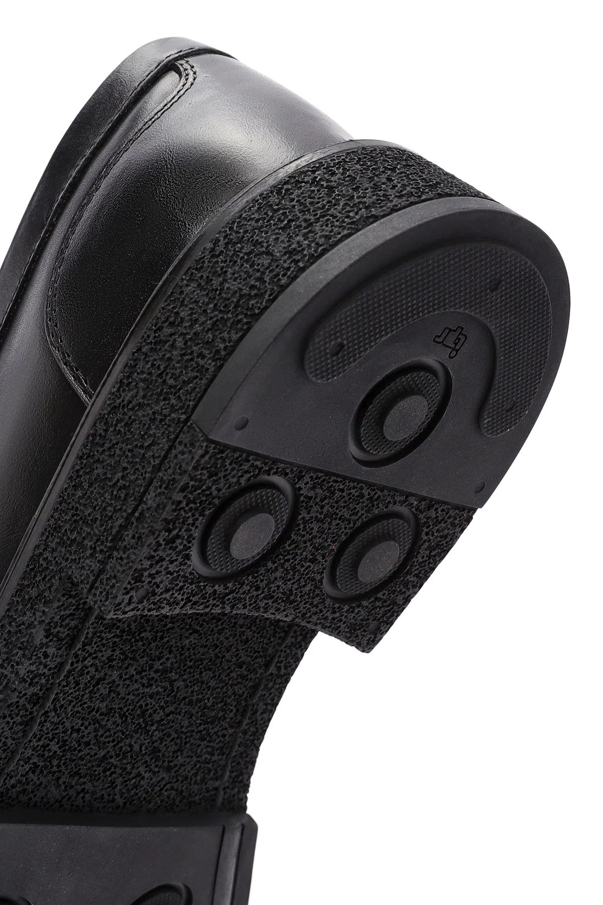Erkek Siyah Deri Casual Loafer - Image 8