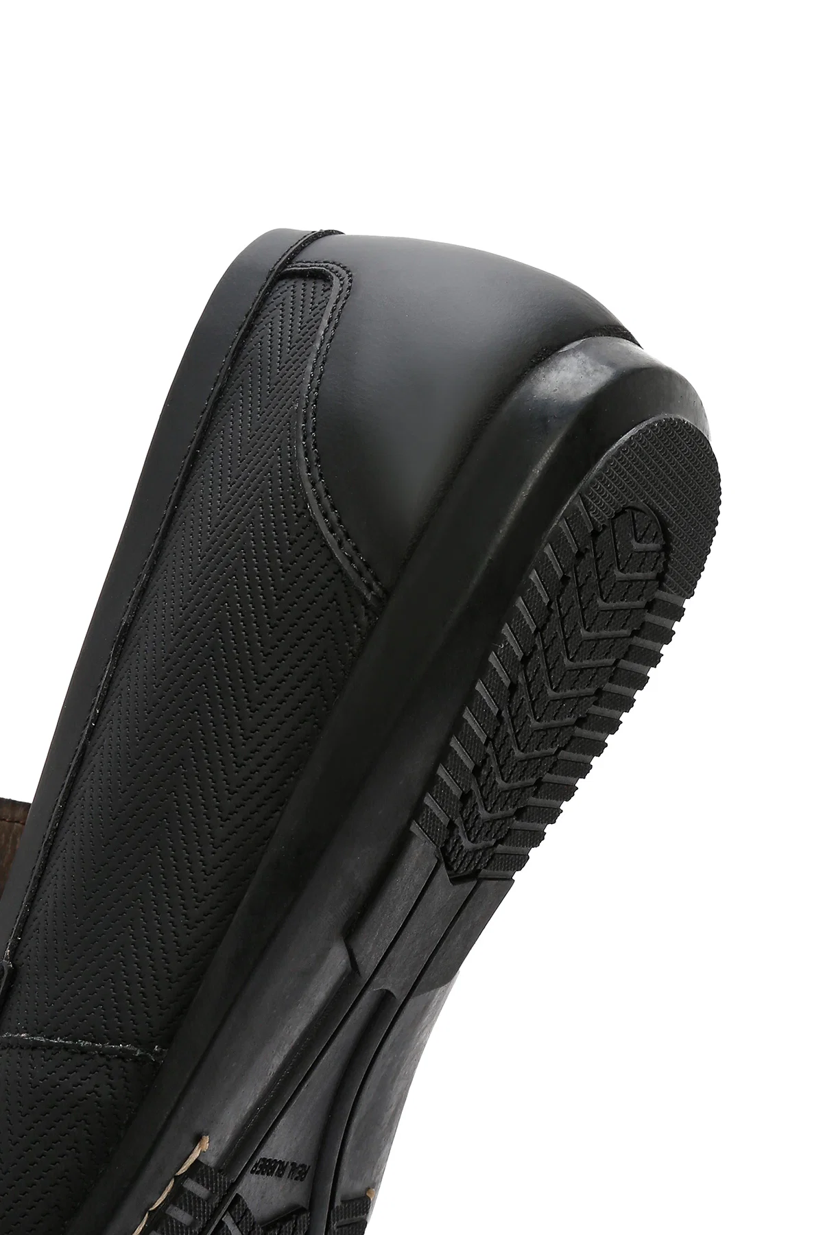 Erkek Siyah Deri Casual Loafer - Image 10