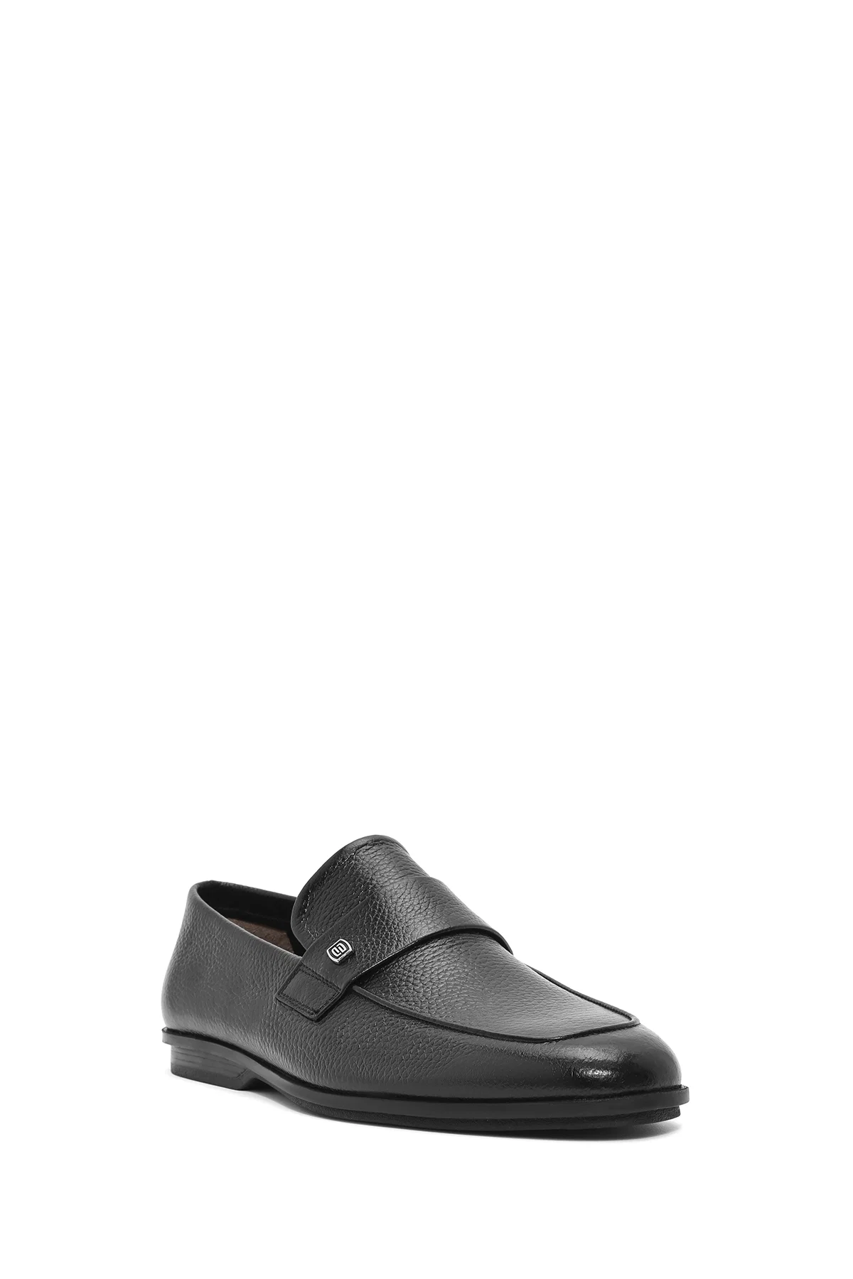Erkek Siyah Deri Casual Loafer - Image 6
