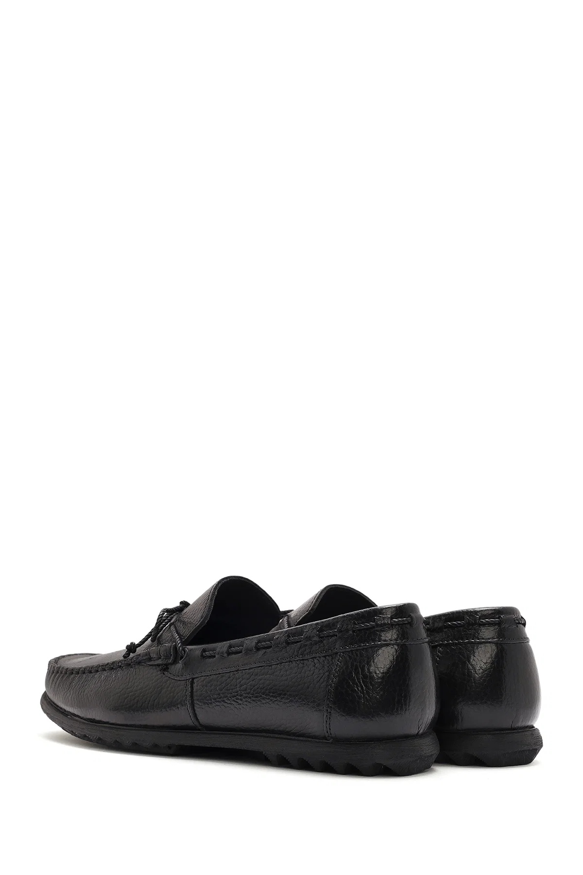 Erkek Siyah Deri Casual Loafer - Image 5