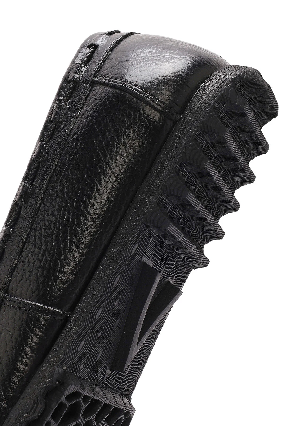 Erkek Siyah Deri Casual Loafer - Image 8