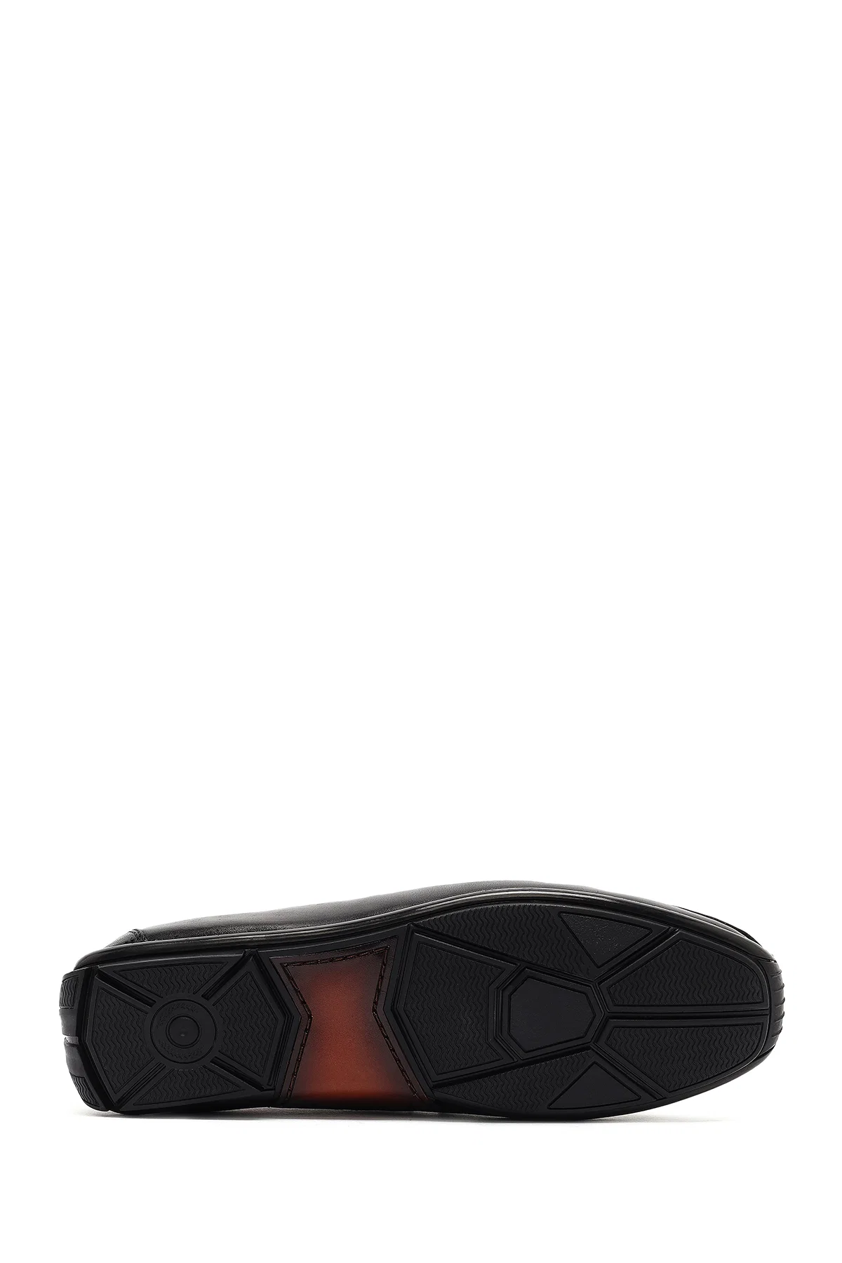 Erkek Siyah Deri Casual Loafer - Image 4