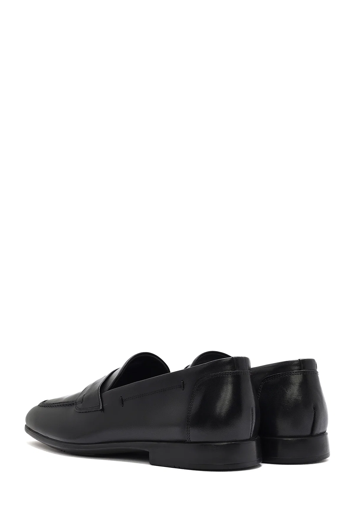 Erkek Siyah Deri Casual Loafer - Image 5