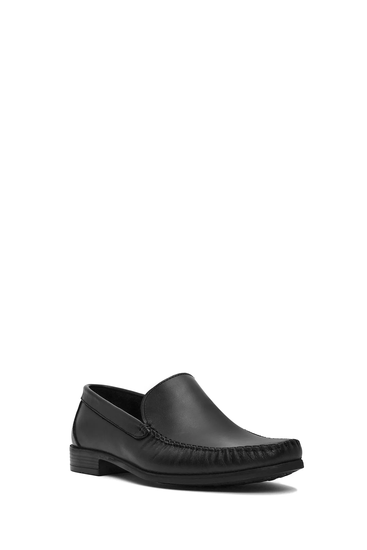 Erkek Siyah Deri Casual Loafer - Image 6
