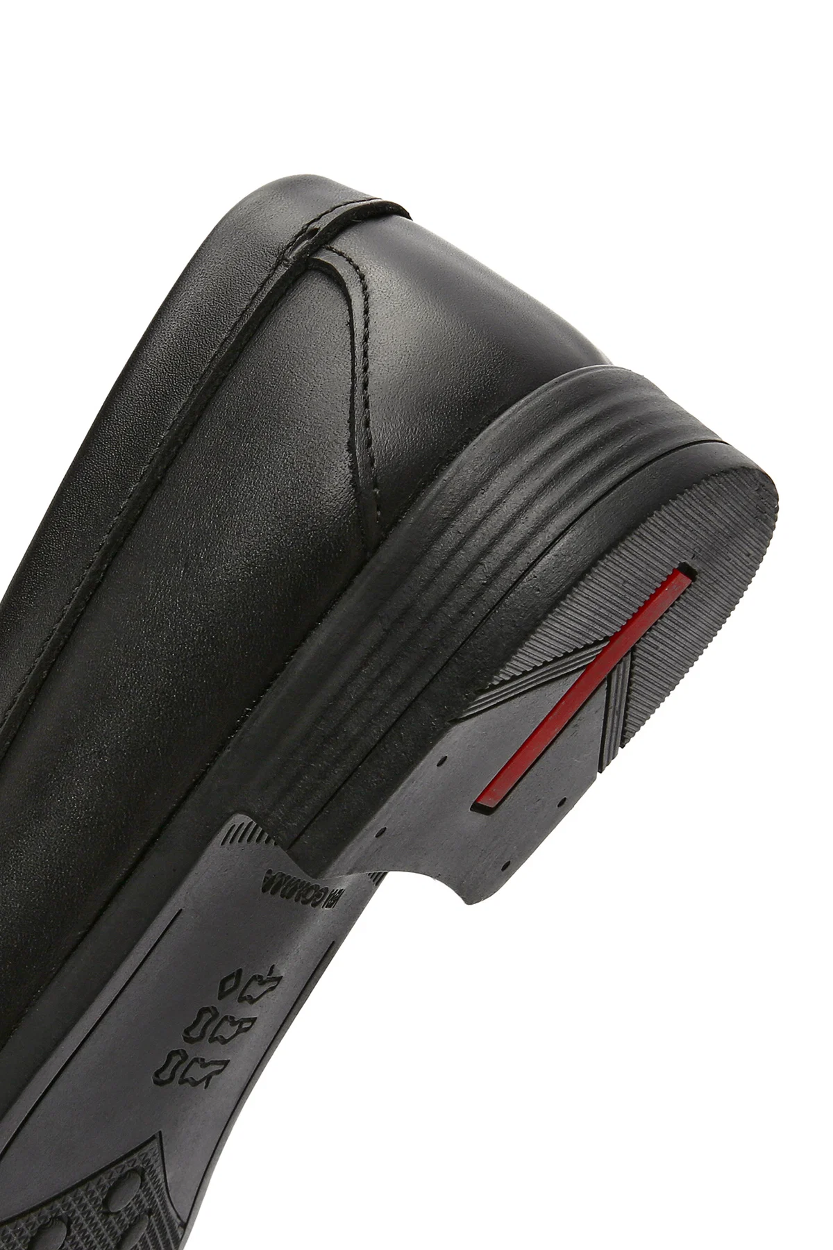 Erkek Siyah Deri Casual Loafer - Image 8