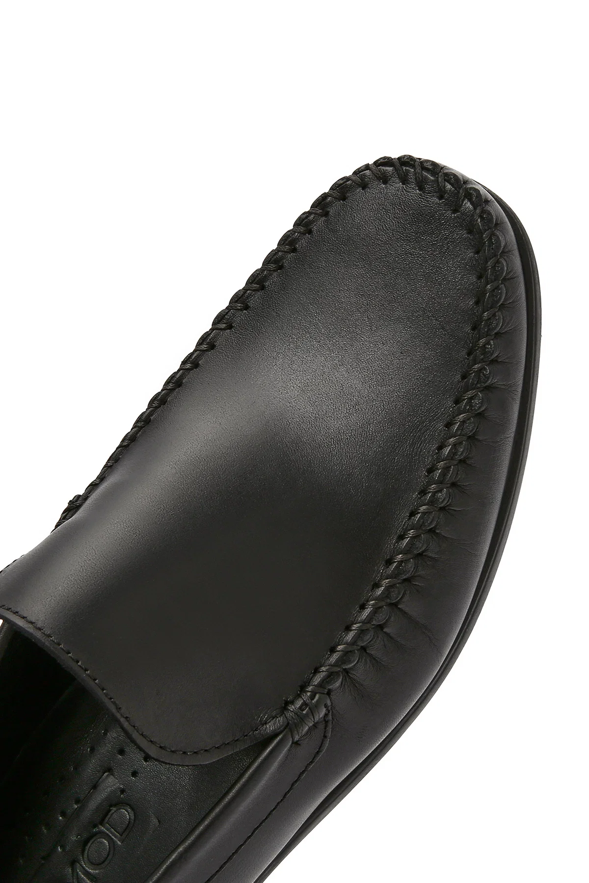 Erkek Siyah Deri Casual Loafer - Image 9