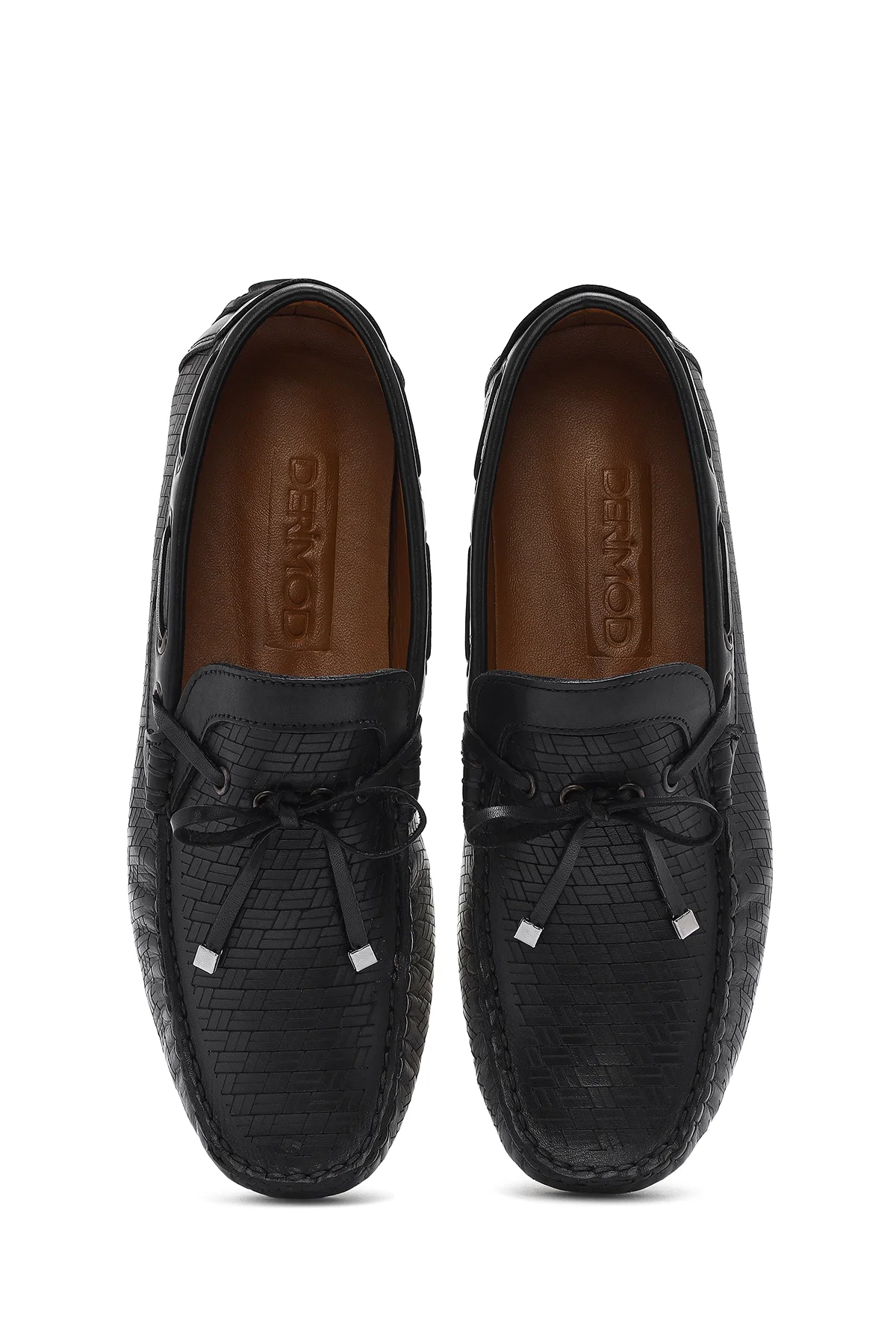 Erkek Siyah Deri Casual Loafer - Image 7