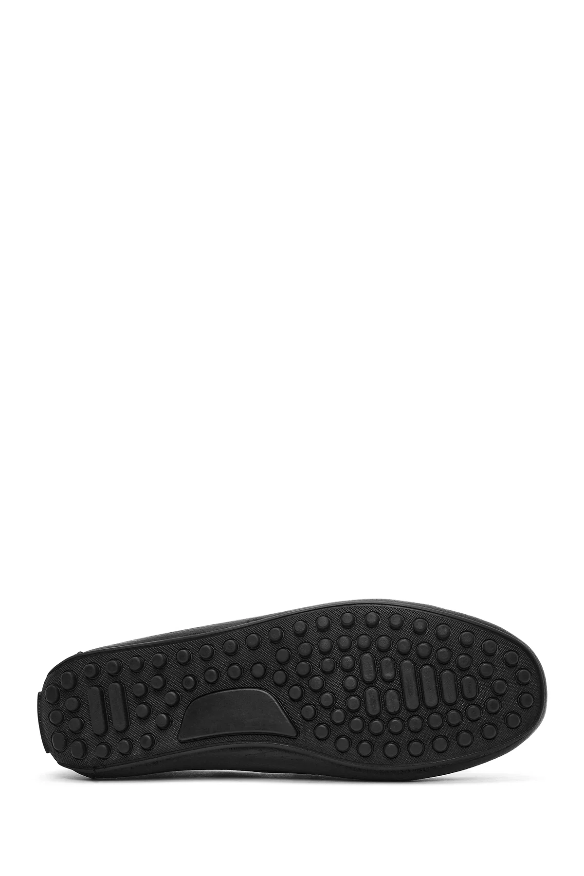 Erkek Siyah Deri Casual Loafer - Image 4