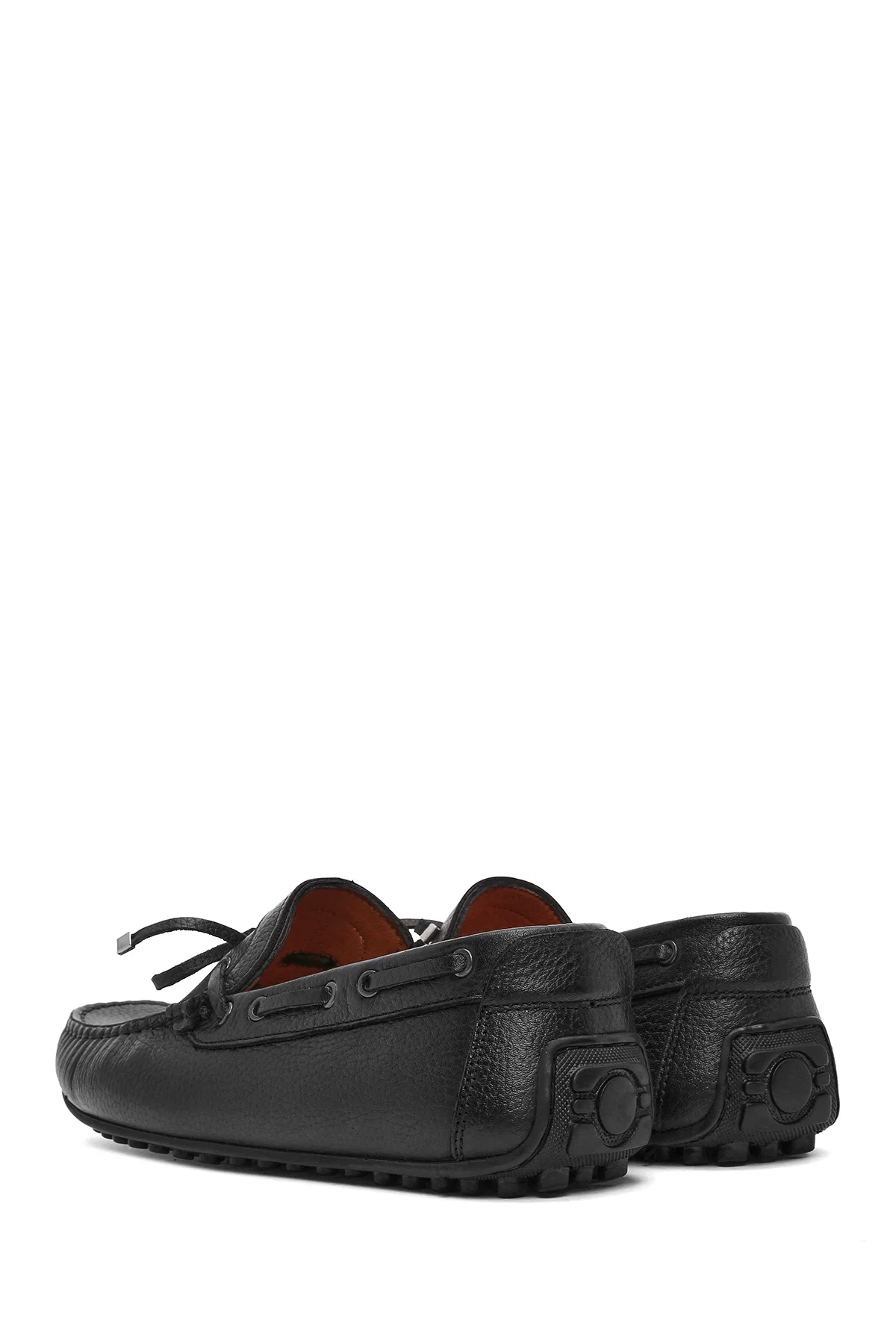 Erkek Siyah Deri Casual Loafer - Image 5