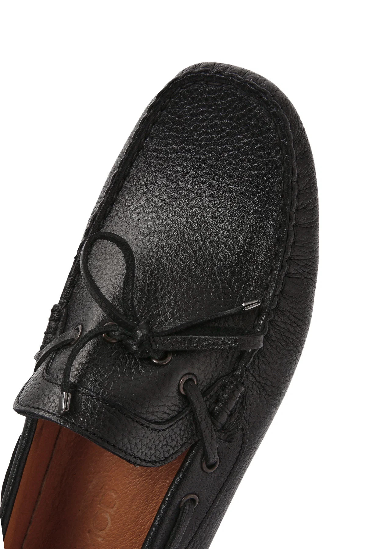 Erkek Siyah Deri Casual Loafer - Image 9