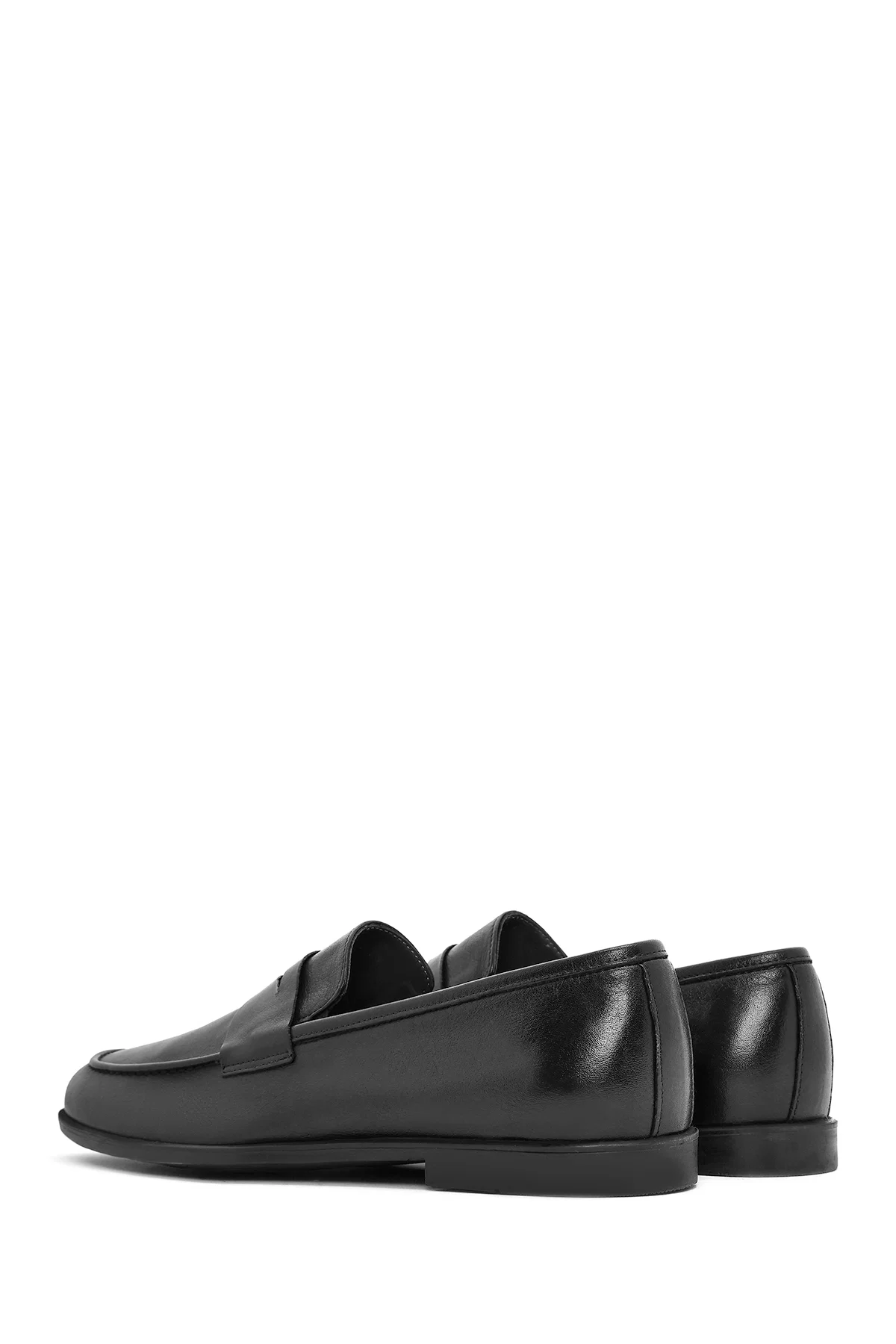 Erkek Siyah Deri Casual Loafer - Image 5
