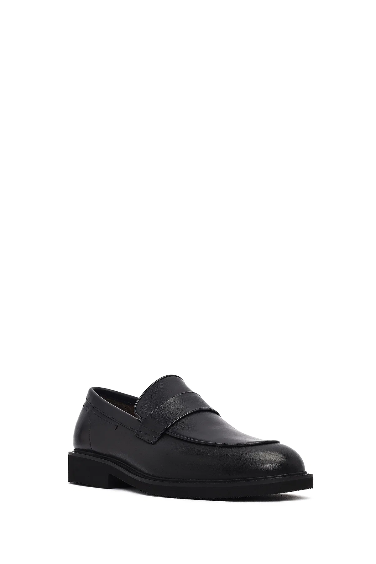 Erkek Siyah Deri Loafer - Image 6