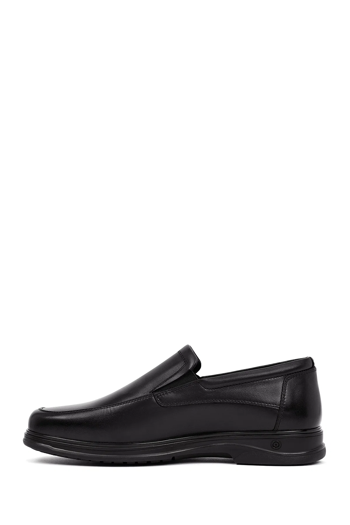 Erkek Siyah Deri Casual Loafer - Image 2