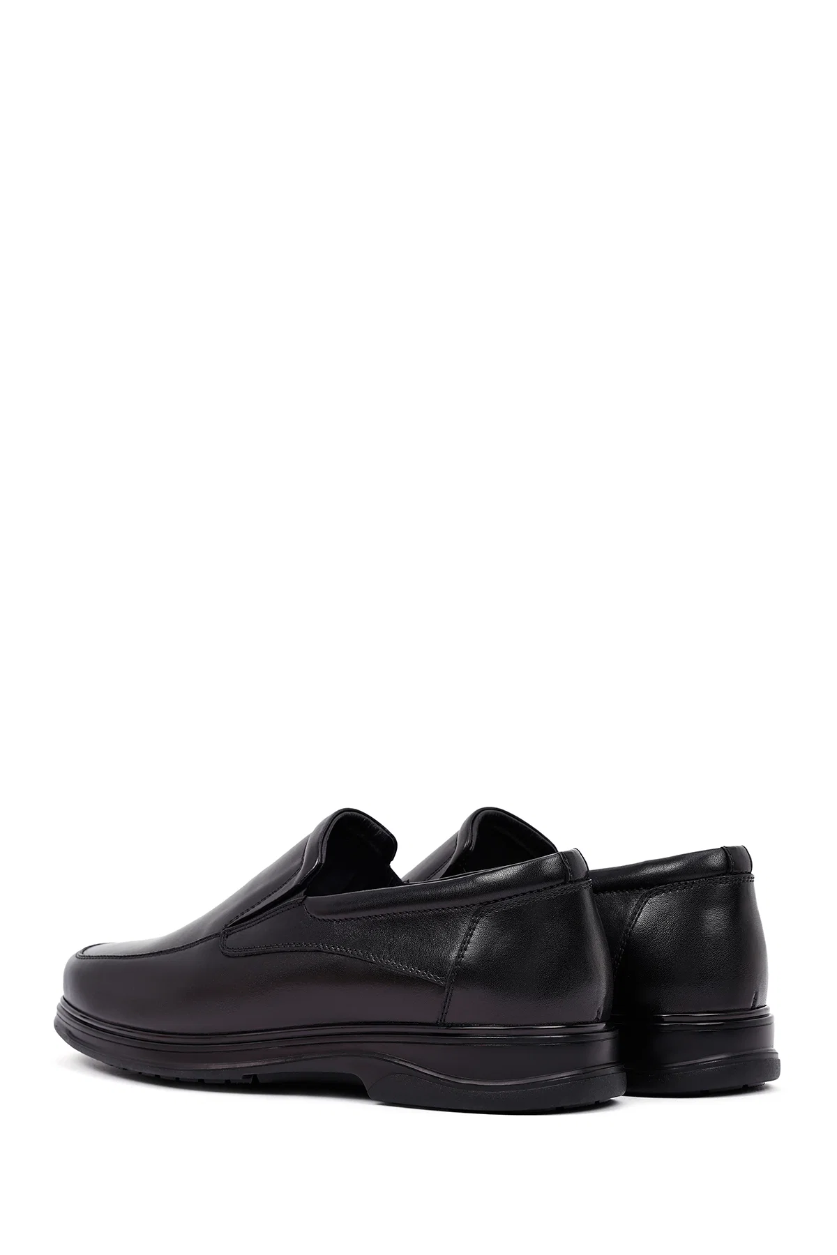 Erkek Siyah Deri Casual Loafer - Image 5