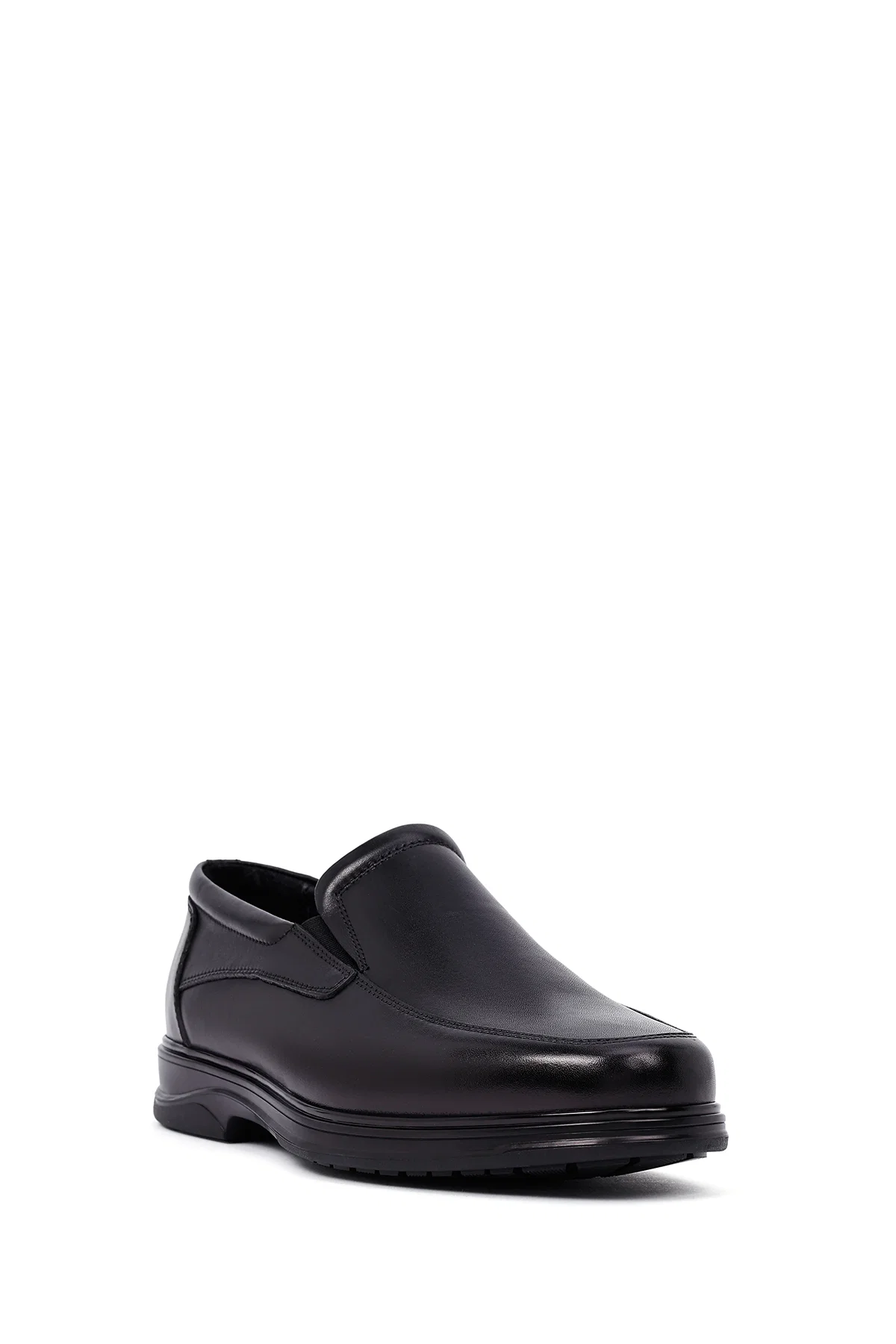 Erkek Siyah Deri Casual Loafer - Image 6