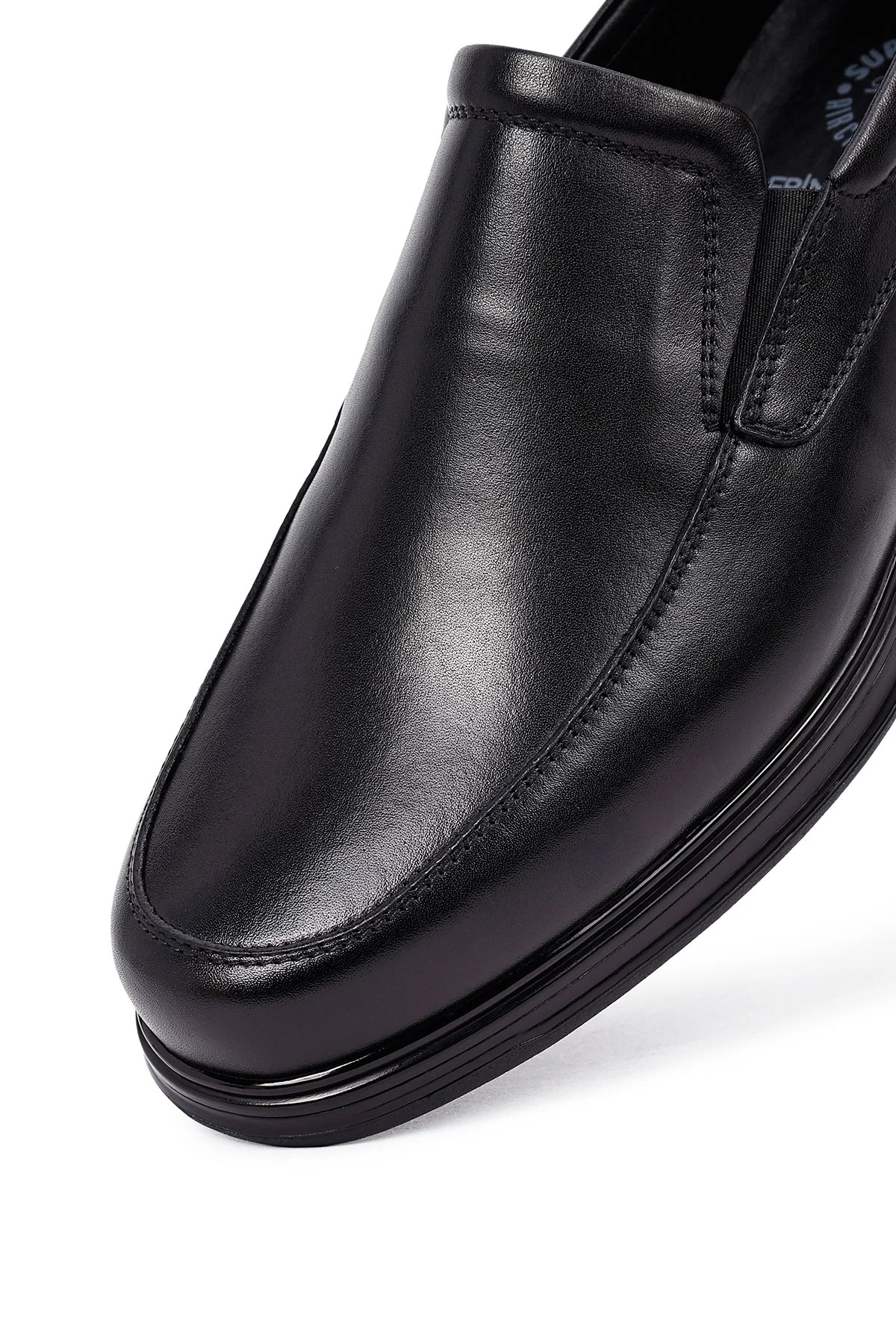 Erkek Siyah Deri Casual Loafer - Image 8