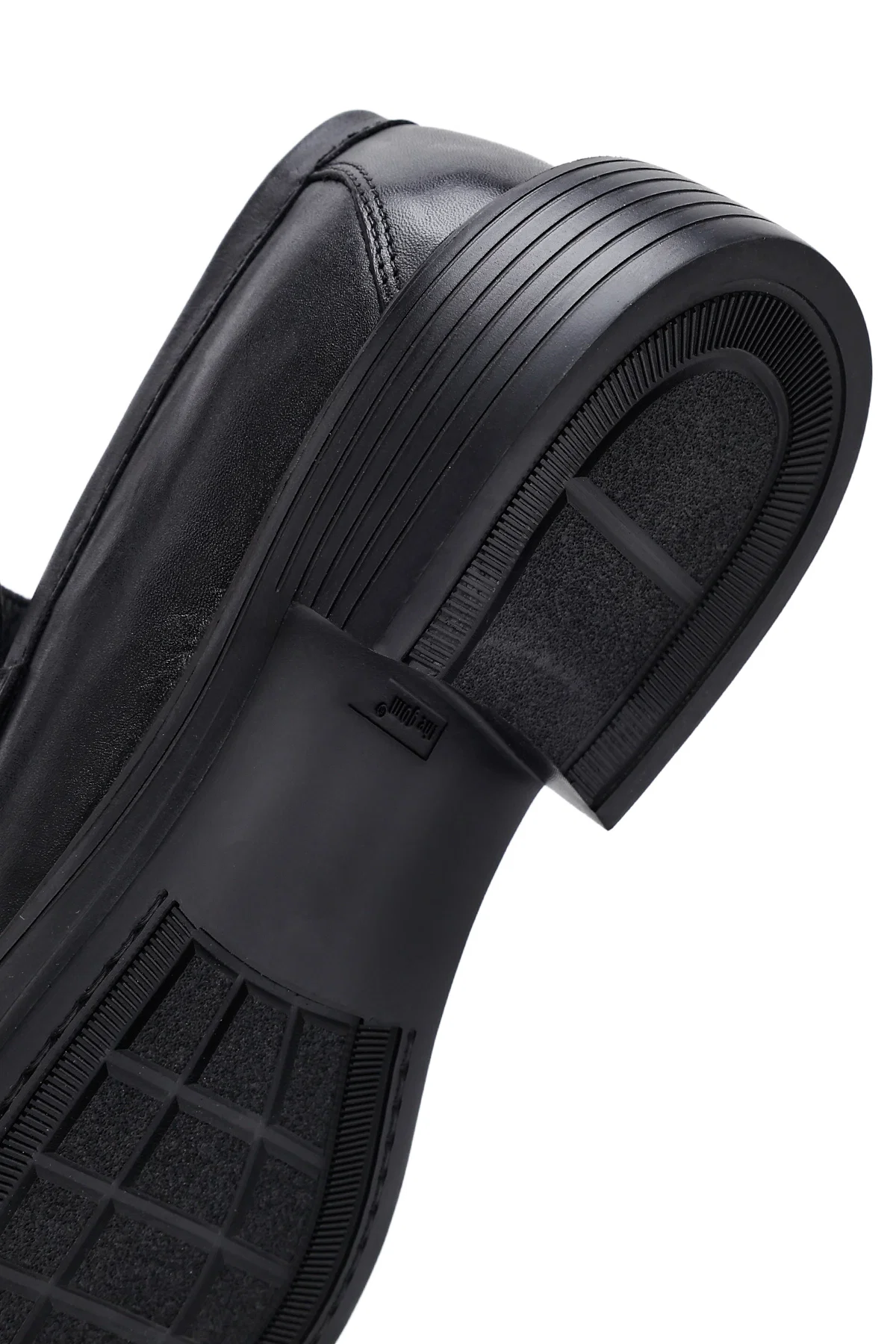 Erkek Siyah Deri Casual Loafer - Image 8