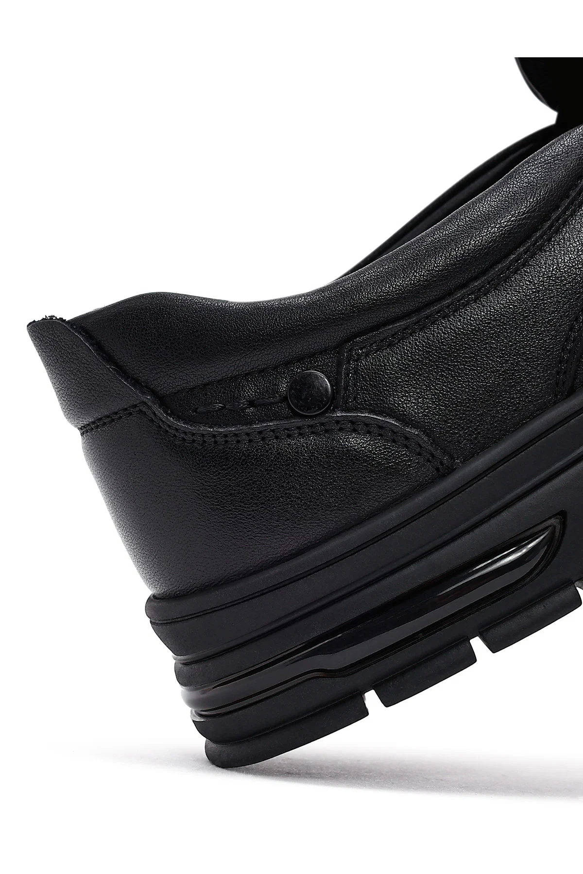 Erkek Siyah Deri Casual Loafer - Image 8