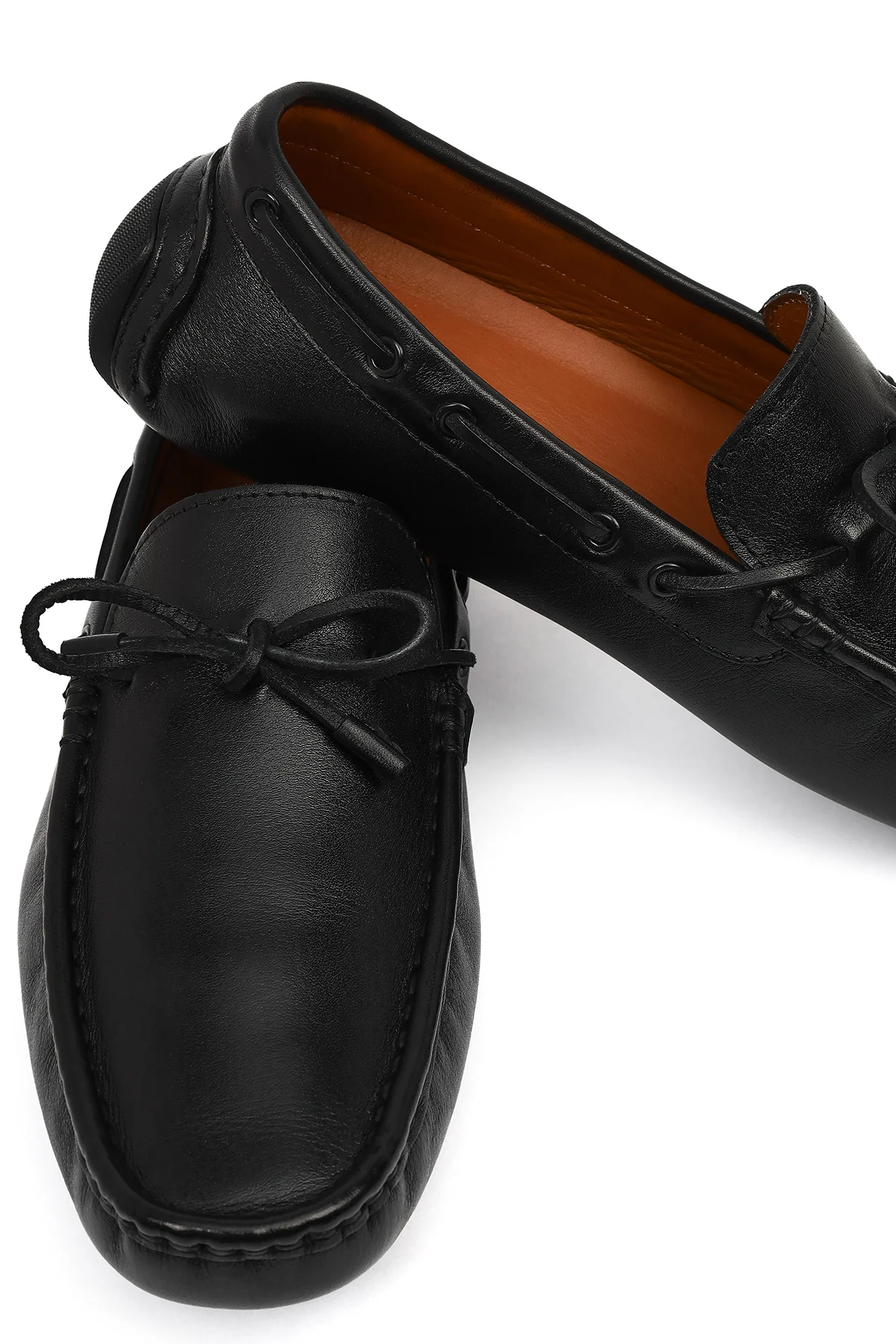 Erkek Siyah Deri Casual Loafer - Image 10