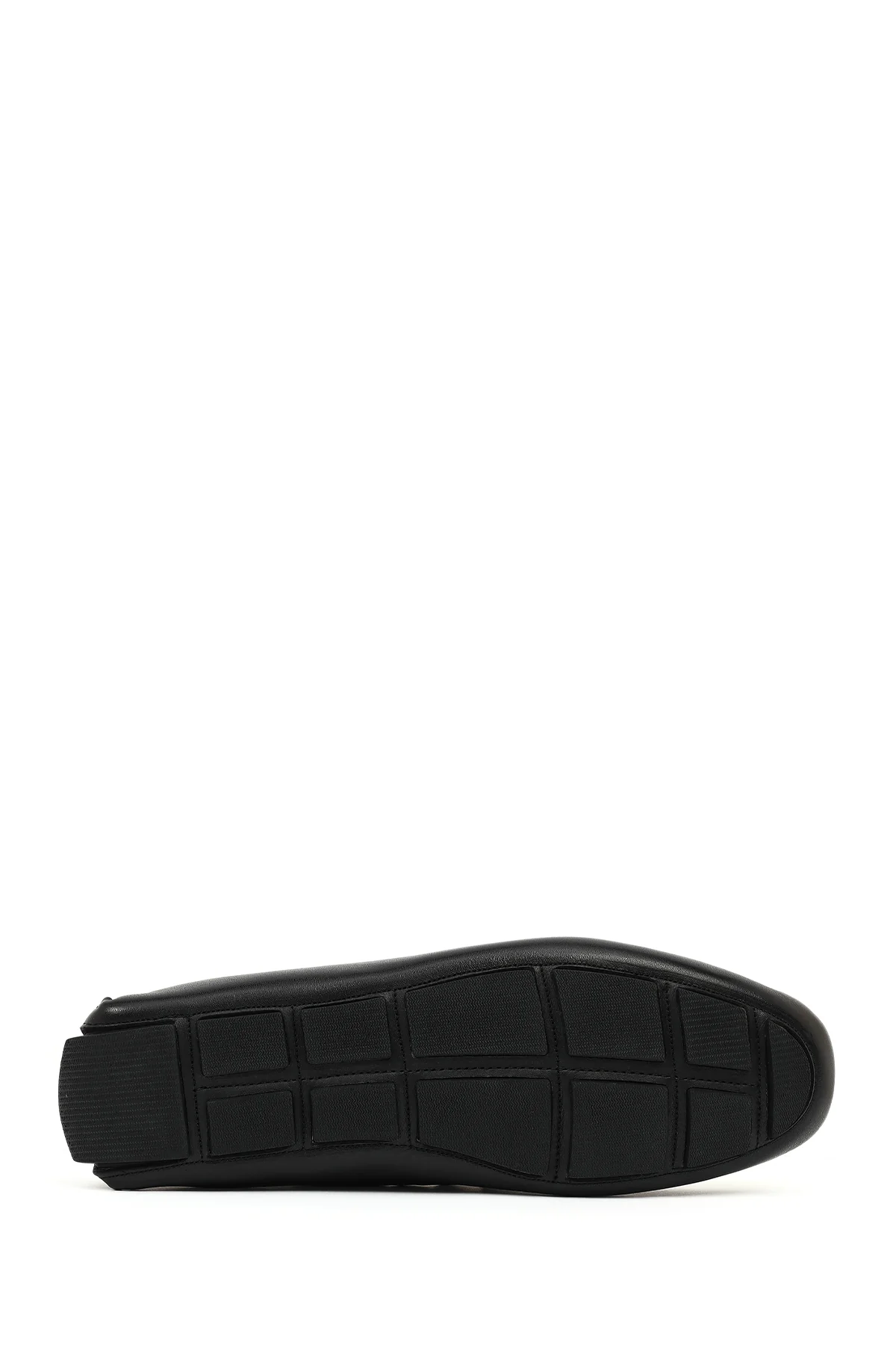 Erkek Siyah Deri Casual Loafer - Image 5