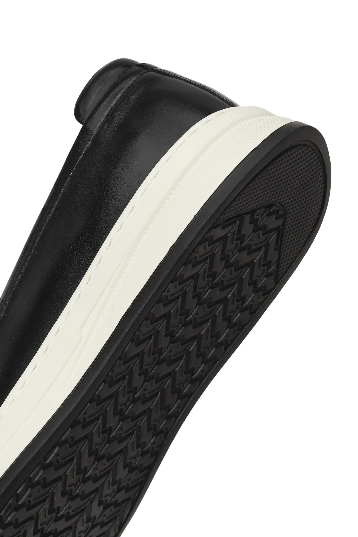 Erkek Siyah Deri Casual Loafer - Image 8