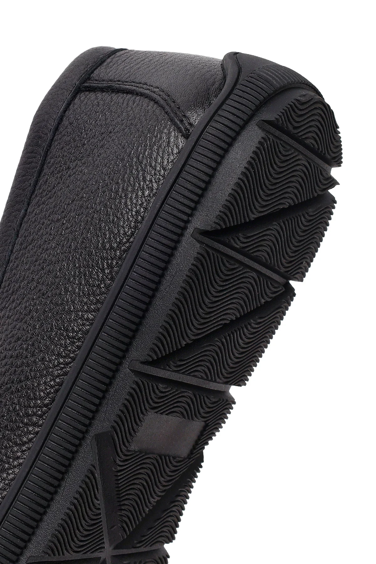 Erkek Siyah Deri Casual Loafer - Image 8