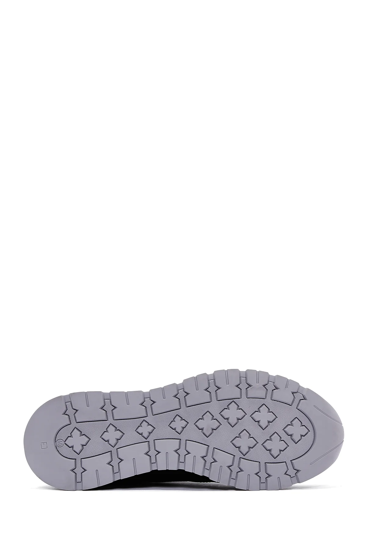 Erkek Siyah Deri Casual Sneaker - Image 4
