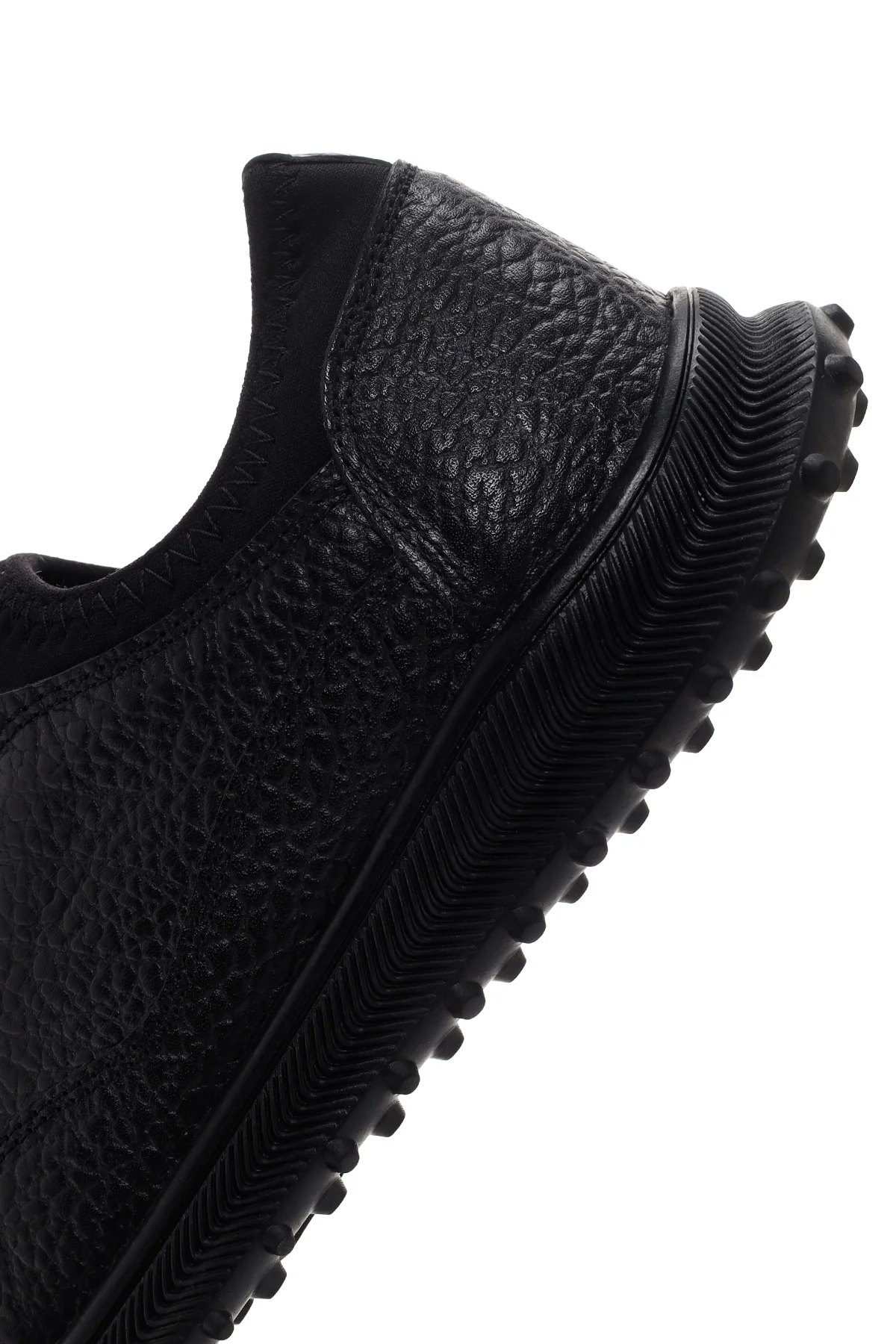 Erkek Siyah Deri Casual Sneaker - Image 7