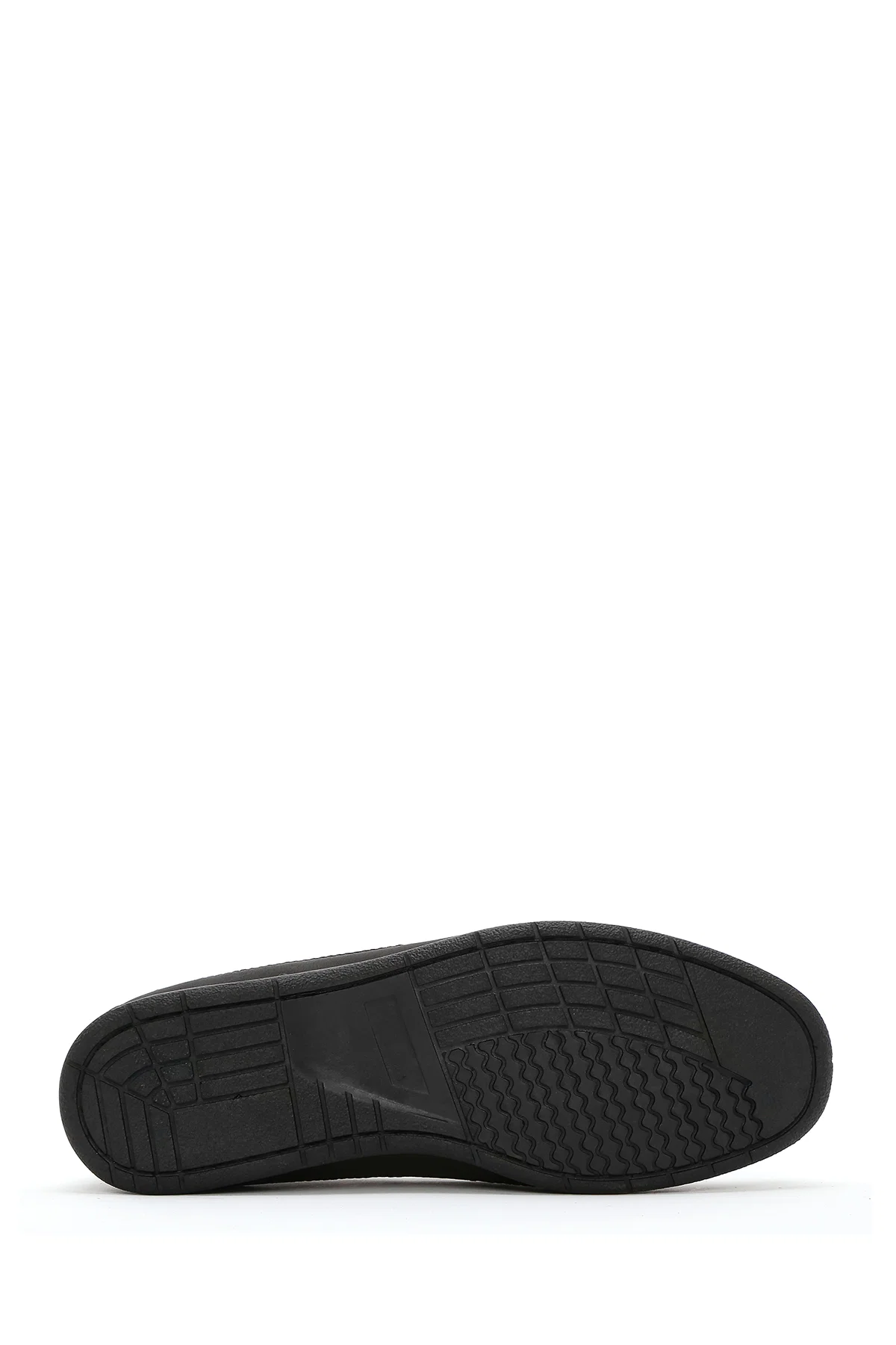 Erkek Siyah Deri Comfort Casual Ayakkabı - Image 4