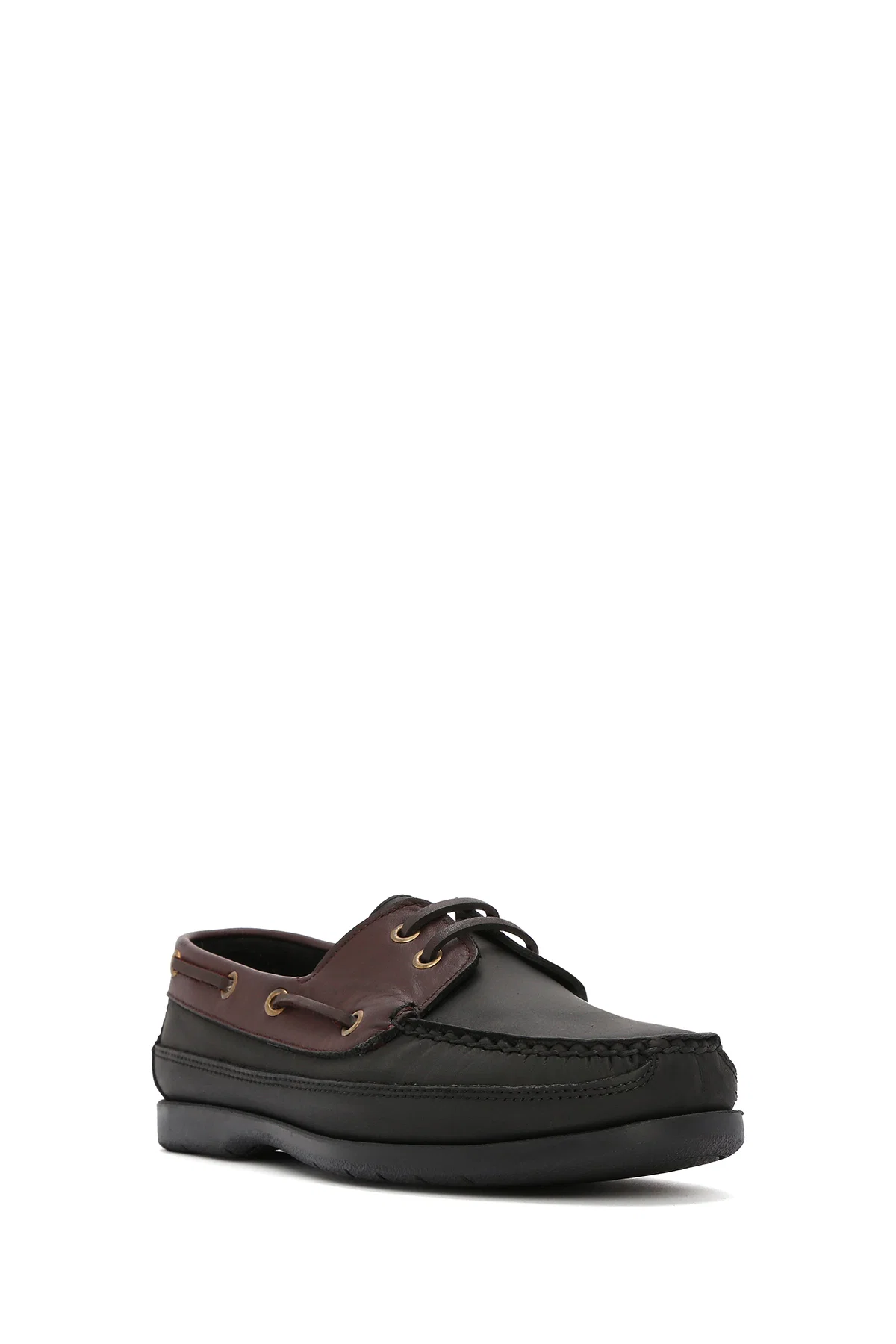 Erkek Siyah Deri Comfort Casual Ayakkabı - Image 6