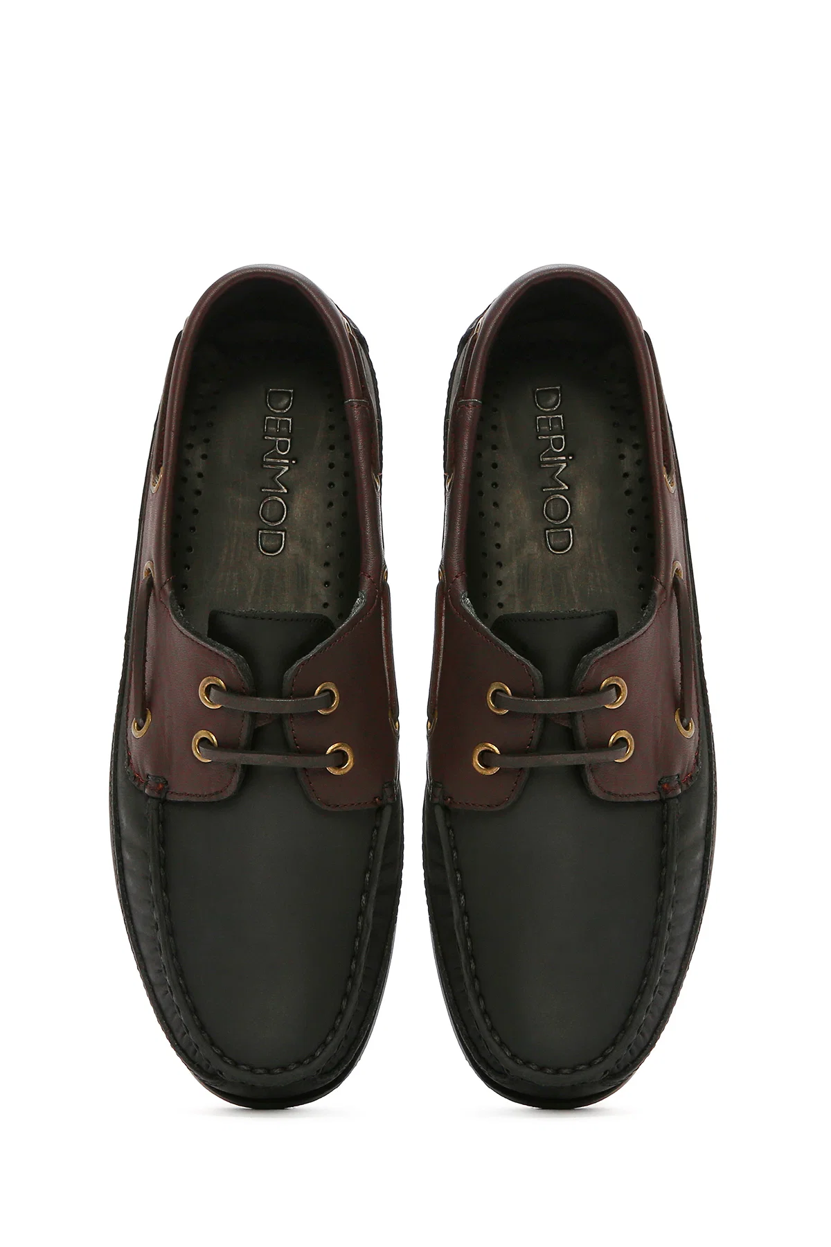 Erkek Siyah Deri Comfort Casual Ayakkabı - Image 7