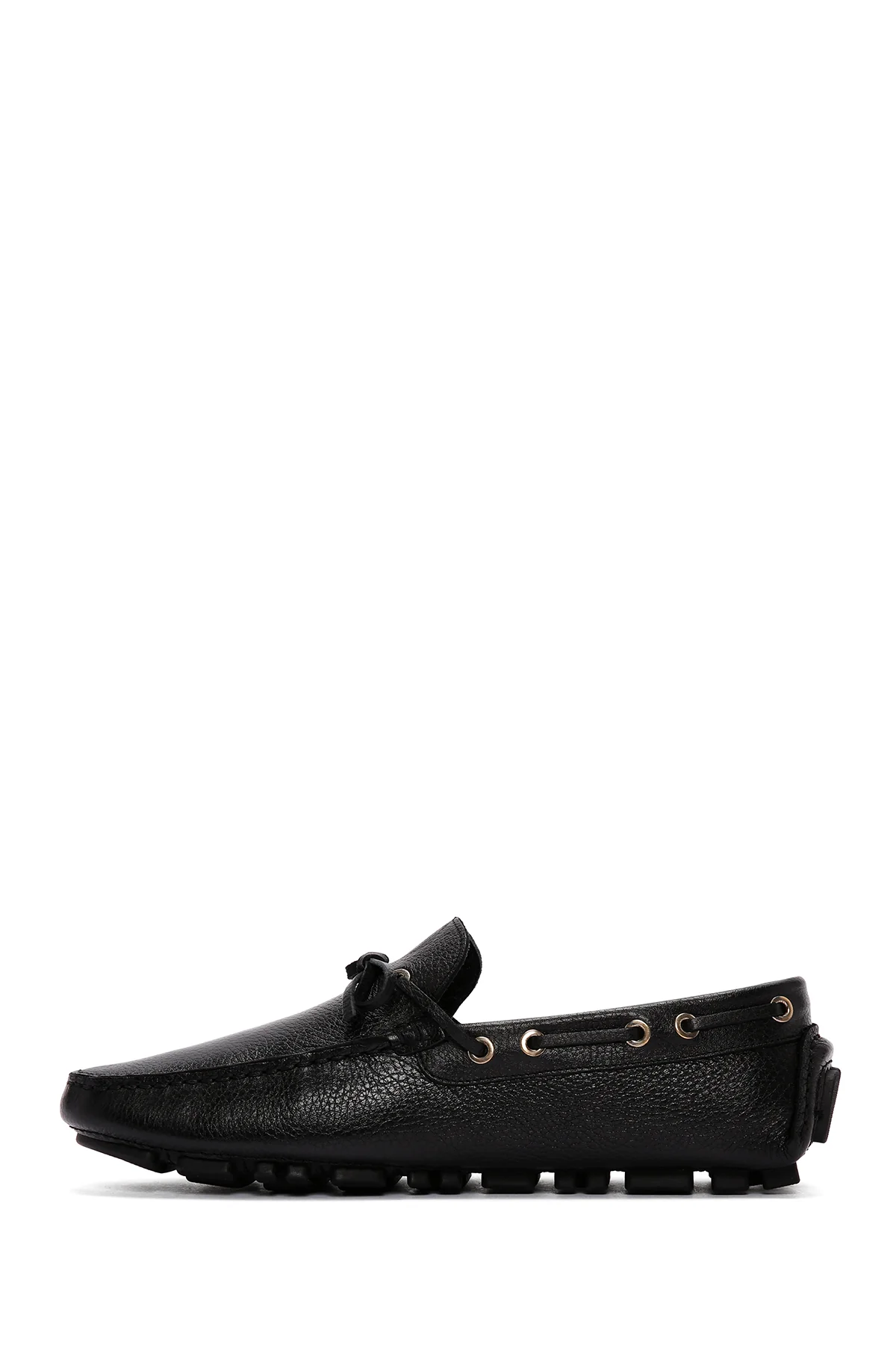 Erkek Siyah Deri Comfort Loafer - Image 2