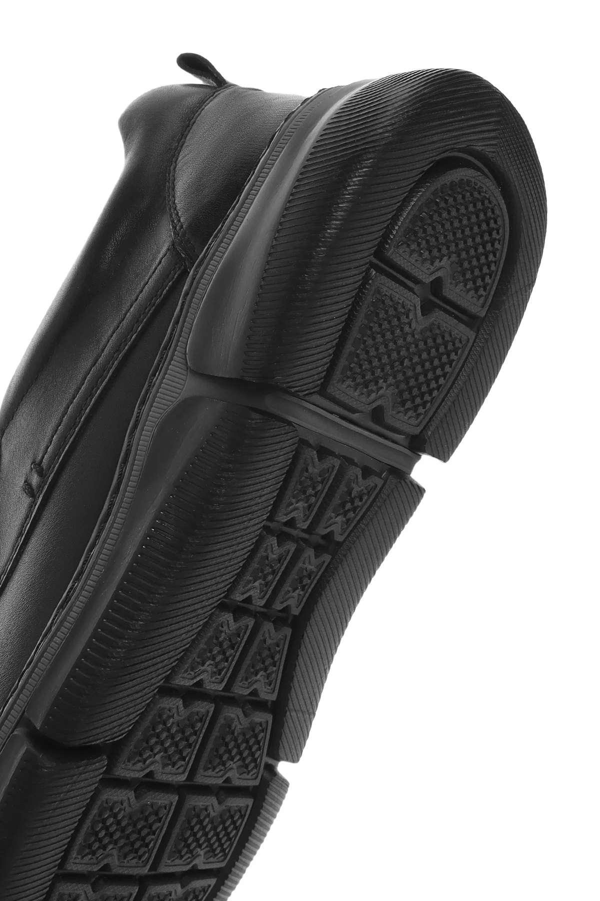 Erkek Siyah Deri Comfort Loafer - Image 8